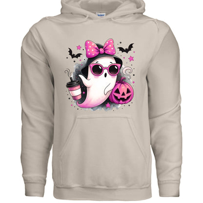 Adorable Ghost Halloween Hoodie - Cute Spooky Sweatshirt - Purrfect Pet Haven