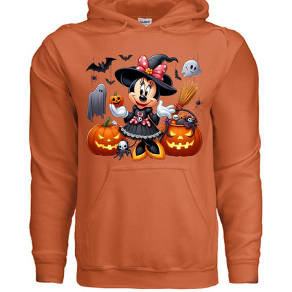 Minnie Mouse Pumpkin Hoodie Sweatshirt - Disney Fall Style - Purrfect Pet Haven