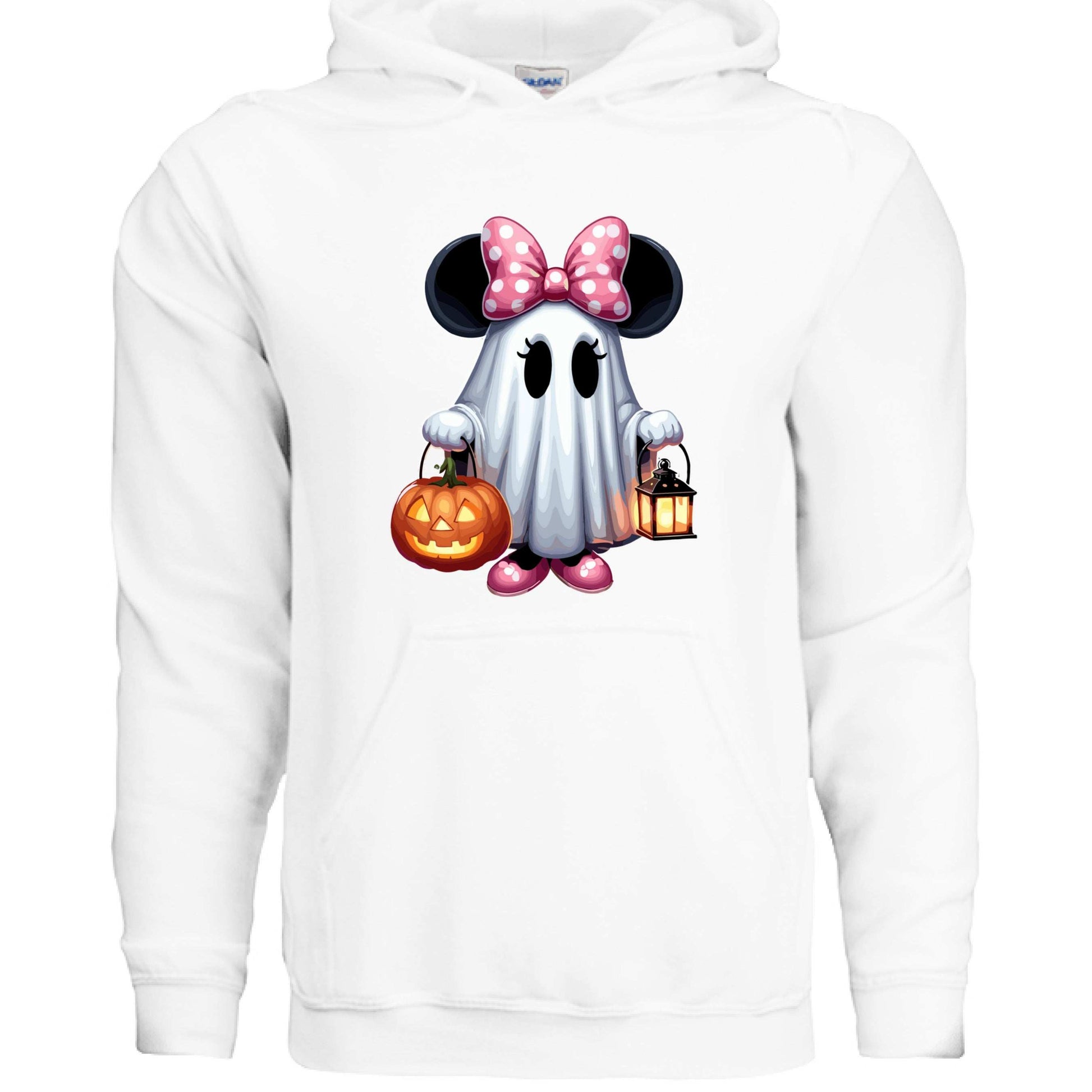 Cute Minnie Mouse Ghost Hoodie Sweatshirt - Disney Halloween - Purrfect Pet Haven