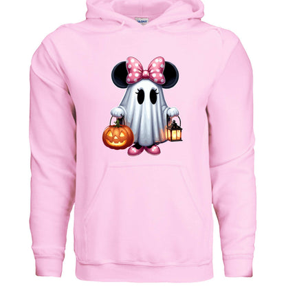Cute Minnie Mouse Ghost Hoodie Sweatshirt - Disney Halloween - Purrfect Pet Haven