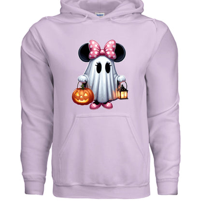 Cute Minnie Mouse Ghost Hoodie Sweatshirt - Disney Halloween - Purrfect Pet Haven