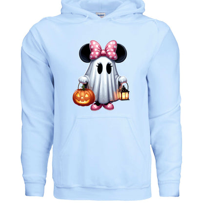 Cute Minnie Mouse Ghost Hoodie Sweatshirt - Disney Halloween - Purrfect Pet Haven