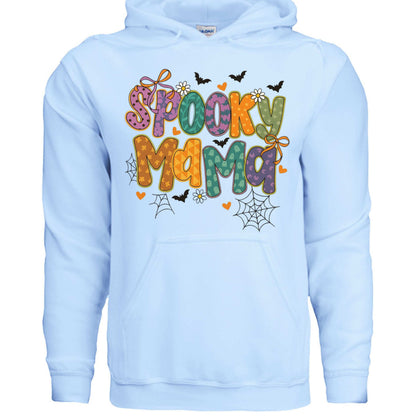 Halloween Spooky Mama Hoodie Sweatshirt - Mom Halloween Style - Purrfect Pet Haven