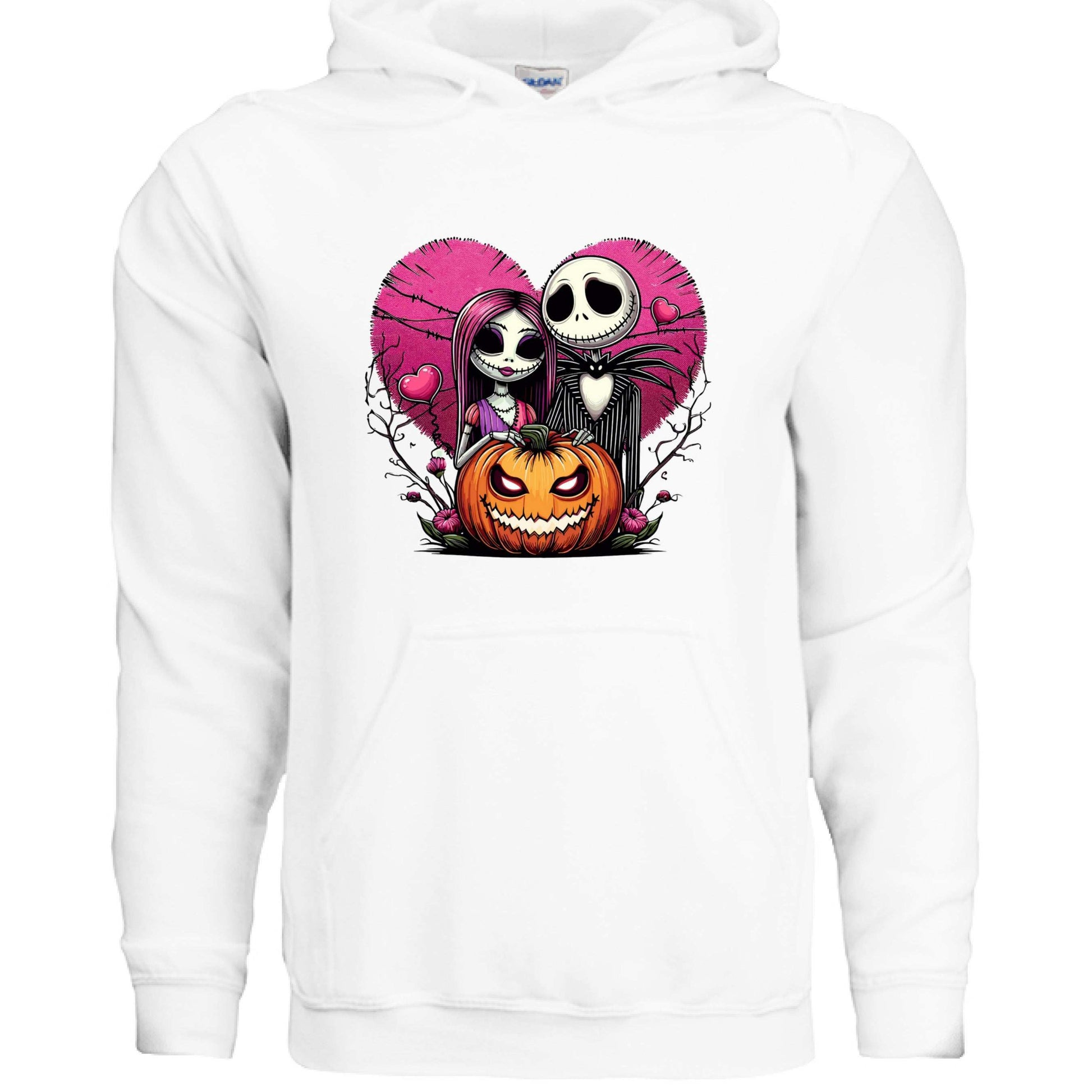 Skelton n Wife Hoodie Sweatshirt - Couples Halloween Style - Purrfect Pet Haven