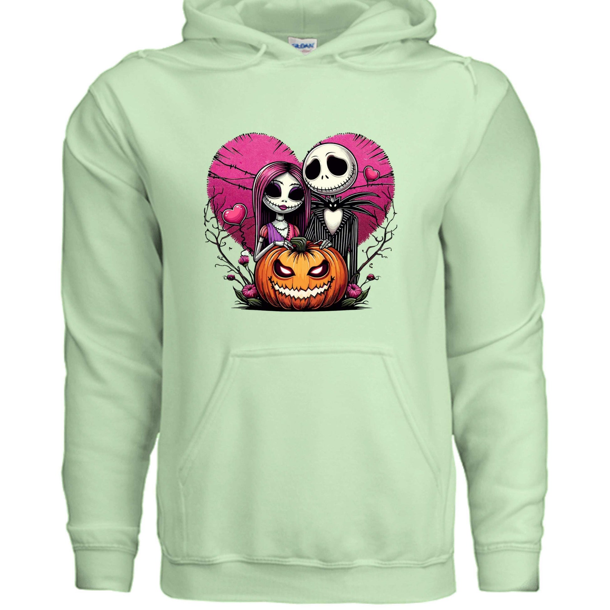 Skelton n Wife Hoodie Sweatshirt - Couples Halloween Style - Purrfect Pet Haven