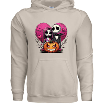 Skelton n Wife Hoodie Sweatshirt - Couples Halloween Style - Purrfect Pet Haven