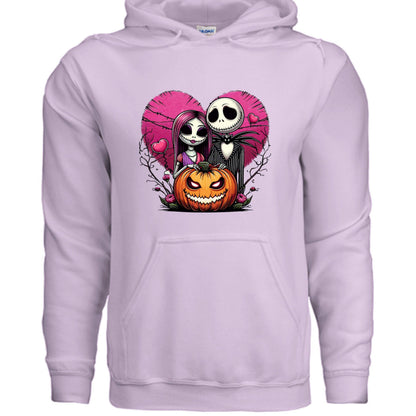 Skelton n Wife Hoodie Sweatshirt - Couples Halloween Style - Purrfect Pet Haven