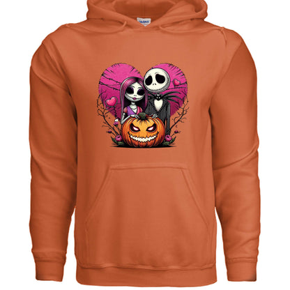 Skelton n Wife Hoodie Sweatshirt - Couples Halloween Style - Purrfect Pet Haven