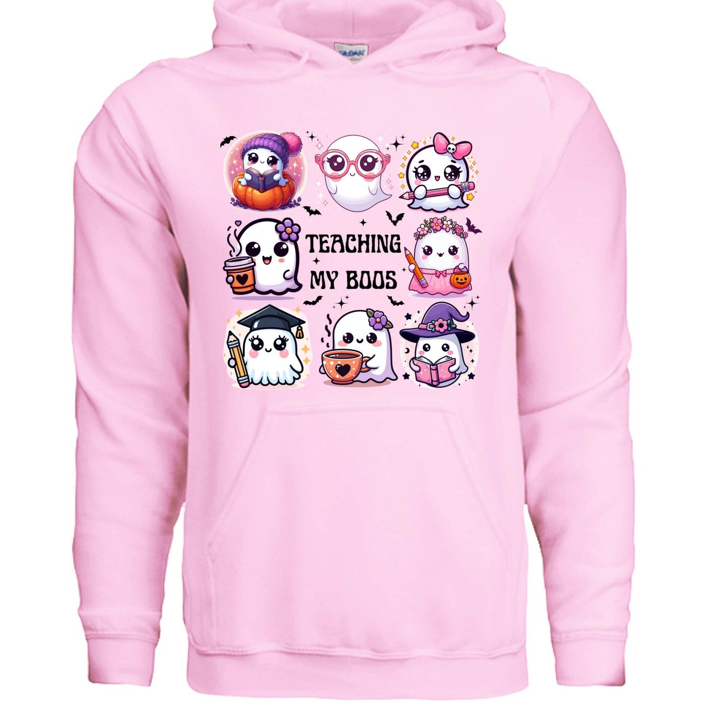 Teaching My Boos Hoodie Sweatshirt - Teacher Halloween Style - Purrfect Pet Haven