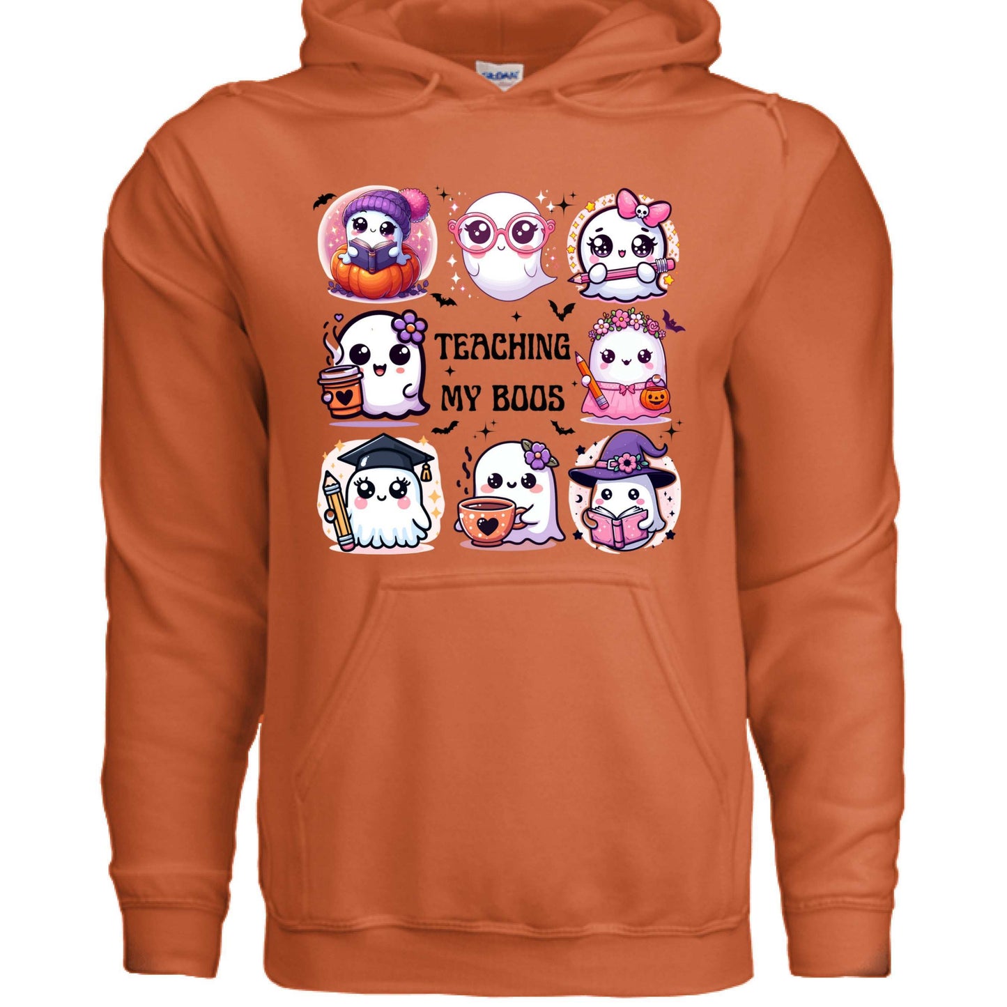 Teaching My Boos Hoodie Sweatshirt - Teacher Halloween Style - Purrfect Pet Haven
