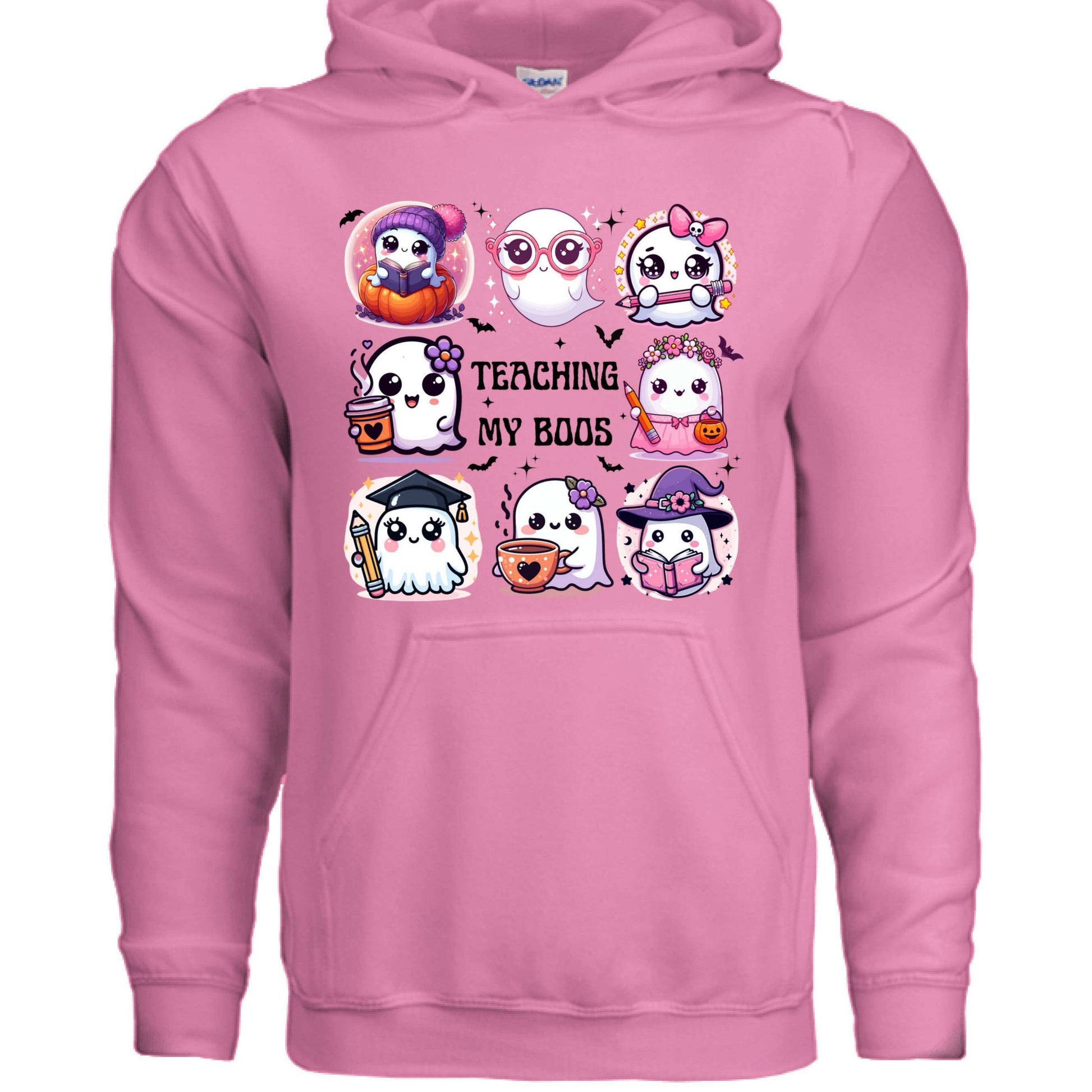 Teaching My Boos Hoodie Sweatshirt - Teacher Halloween Style - Purrfect Pet Haven