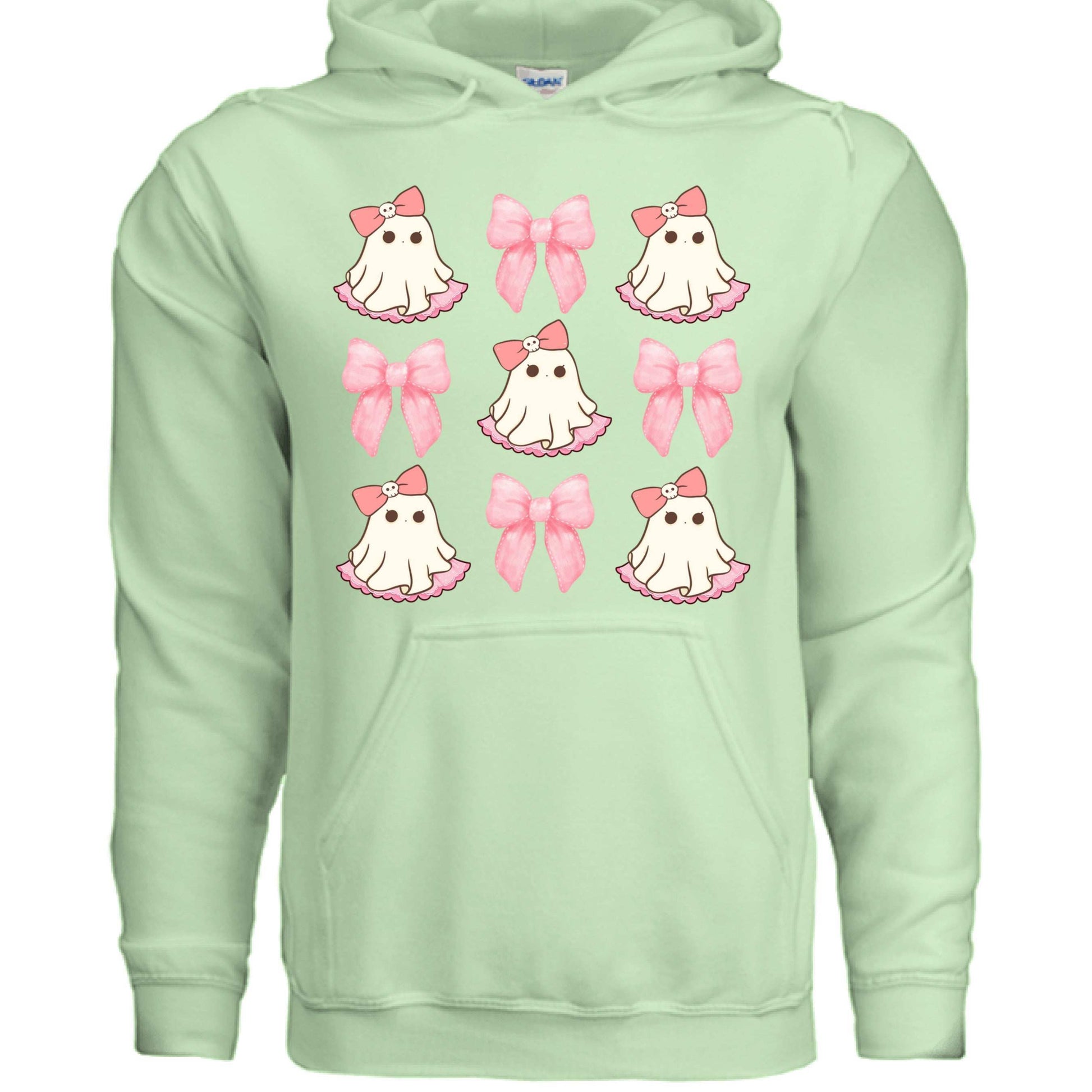 Cute Ghost Bows Hoodie Sweatshirt - Adorable Halloween Style - Purrfect Pet Haven