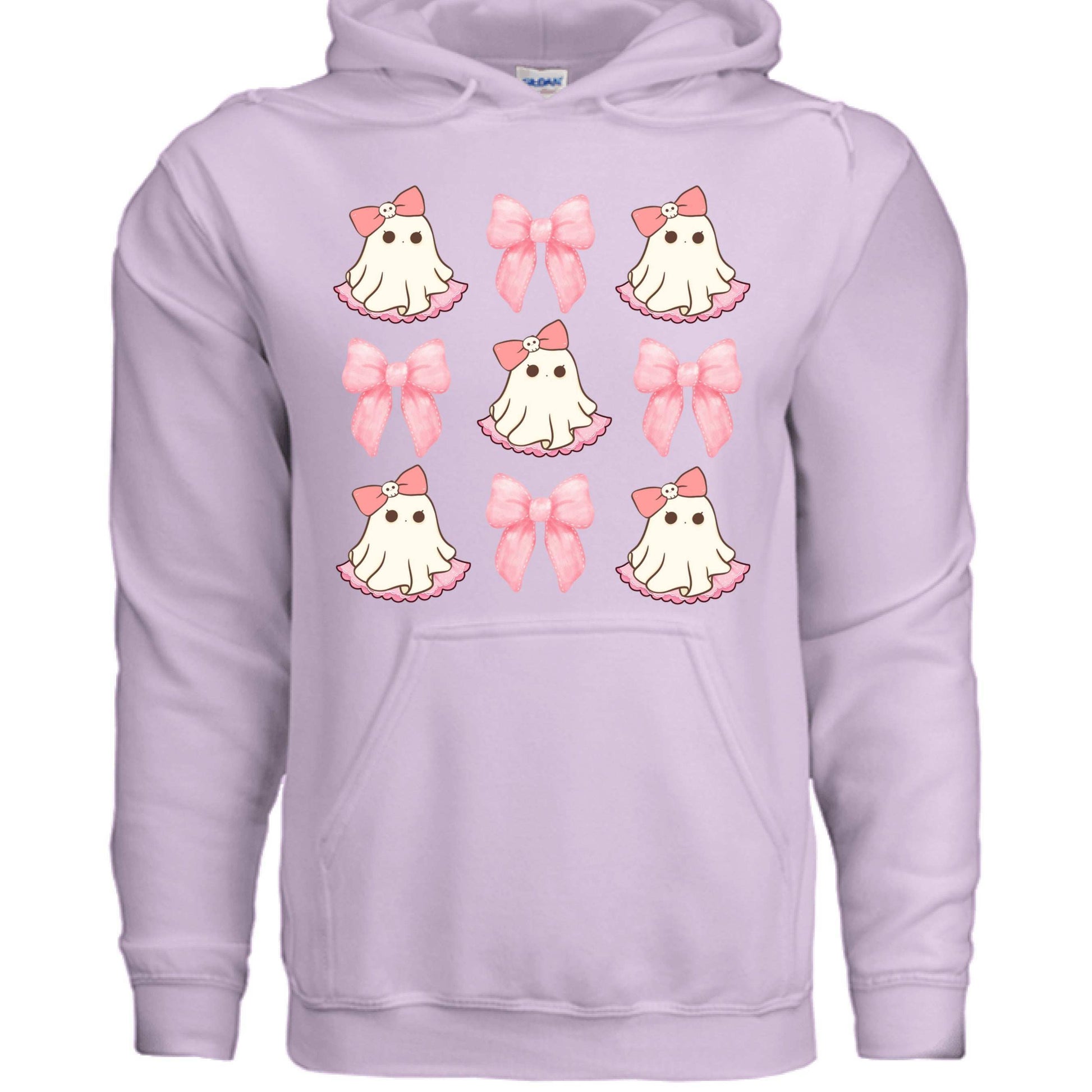 Cute Ghost Bows Hoodie Sweatshirt - Adorable Halloween Style - Purrfect Pet Haven