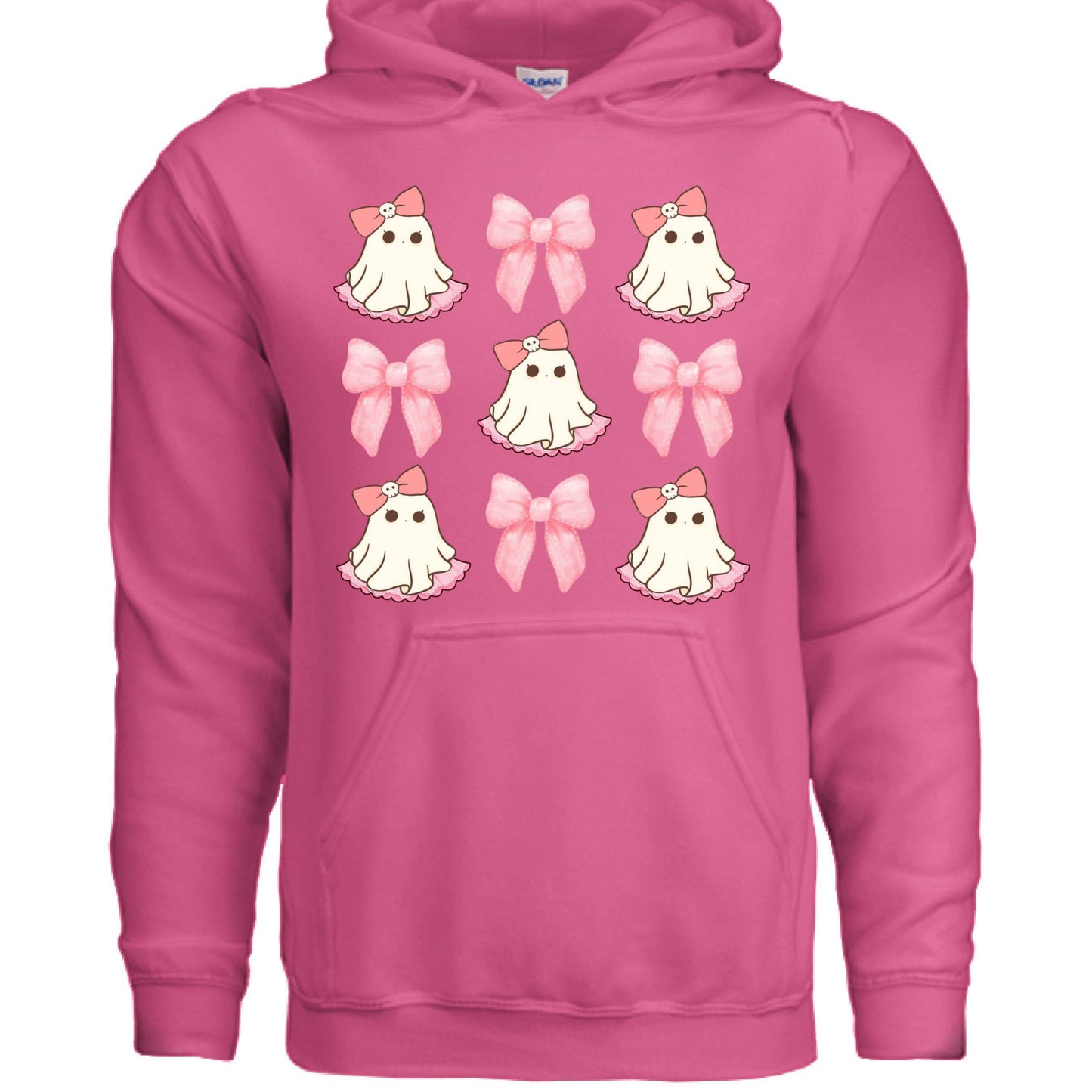 Cute Ghost Bows Hoodie Sweatshirt - Adorable Halloween Style - Purrfect Pet Haven