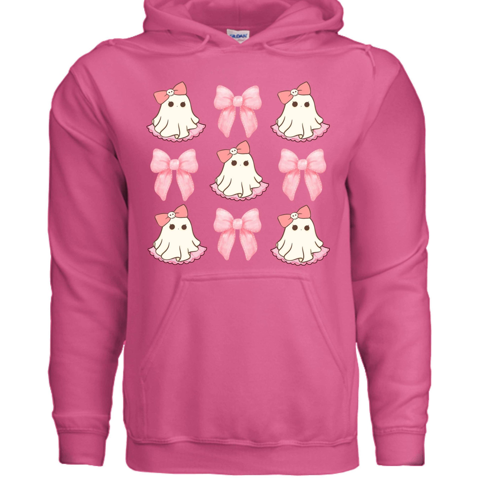 Cute Ghost Bows Hoodie Sweatshirt - Adorable Halloween Style - Purrfect Pet Haven