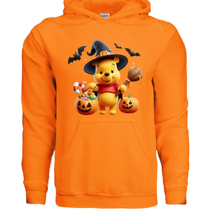 Halloween Pooh Bear Hoodie Sweatshirt - Disney Halloween Style - Purrfect Pet Haven