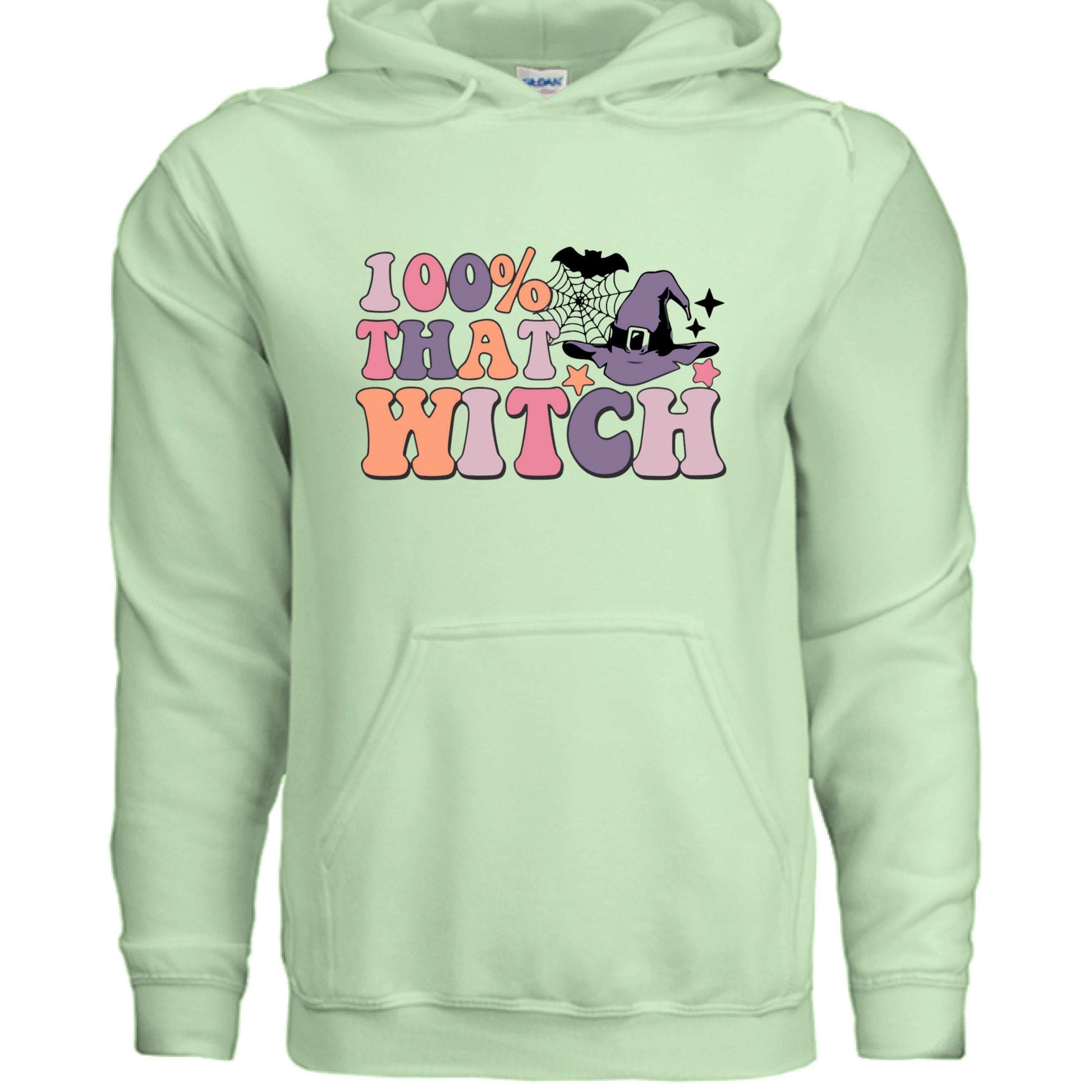 100 Percent That Witch Hoodie Sweatshirt - Witchy Pride Style - Purrfect Pet Haven