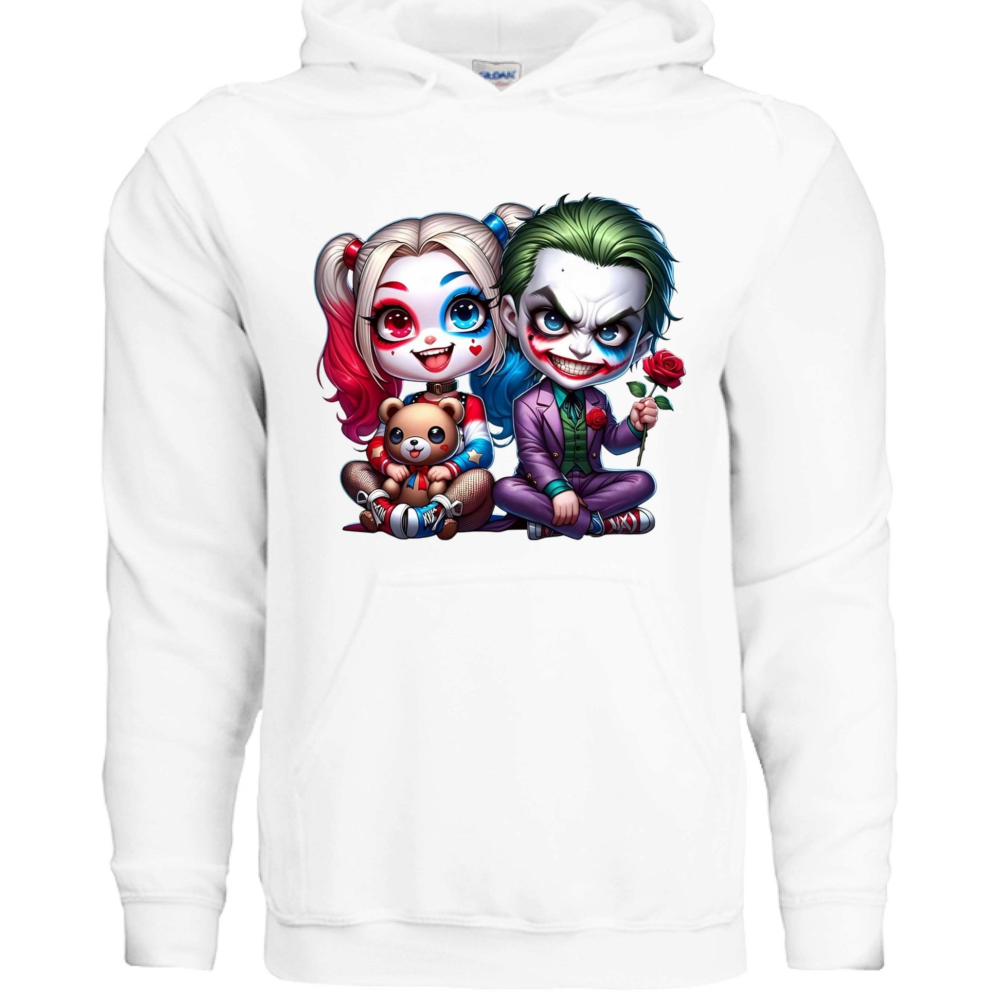 Creepy Couple Hoodie Sweatshirt - Halloween Matching Style - Purrfect Pet Haven
