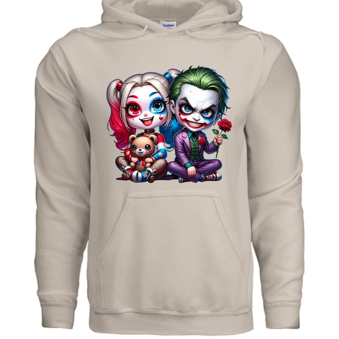 Creepy Couple Hoodie Sweatshirt - Halloween Matching Style - Purrfect Pet Haven