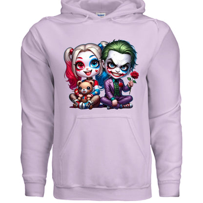 Creepy Couple Hoodie Sweatshirt - Halloween Matching Style - Purrfect Pet Haven