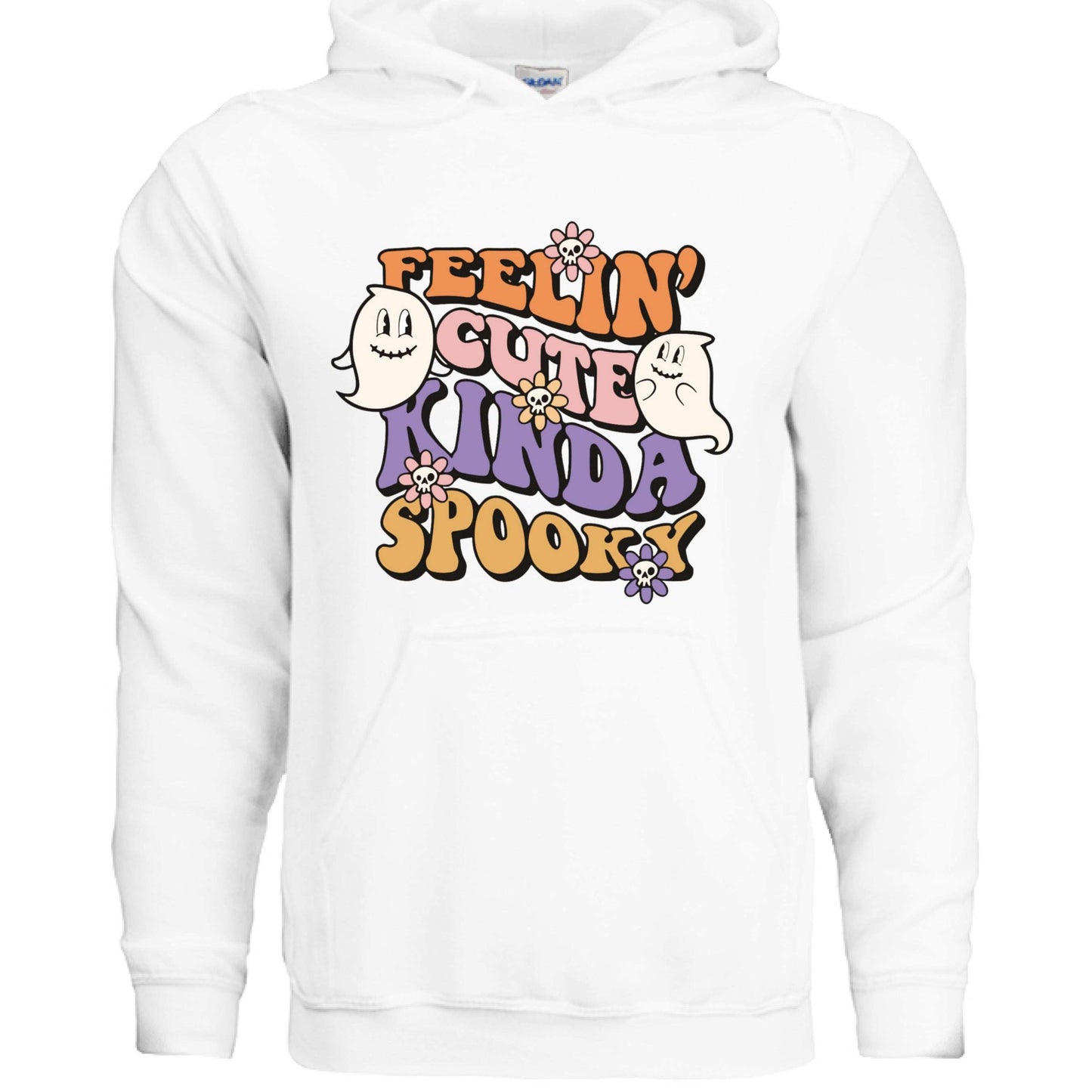 Feel Cute Kinda Spooky Hoodie Sweatshirt - Adorable Halloween - Purrfect Pet Haven