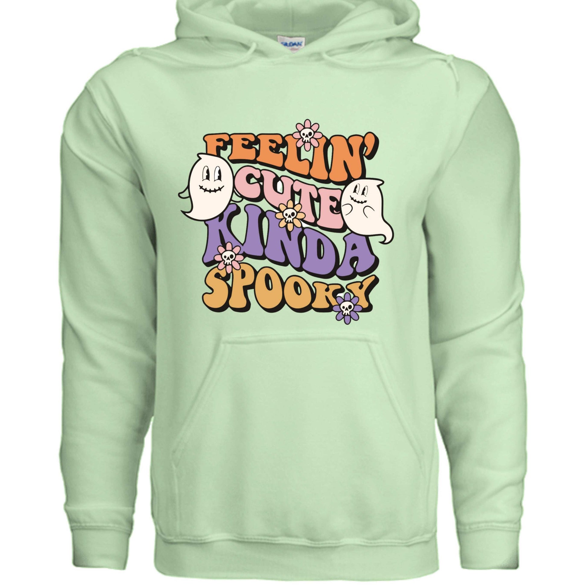 Feel Cute Kinda Spooky Hoodie Sweatshirt - Adorable Halloween - Purrfect Pet Haven