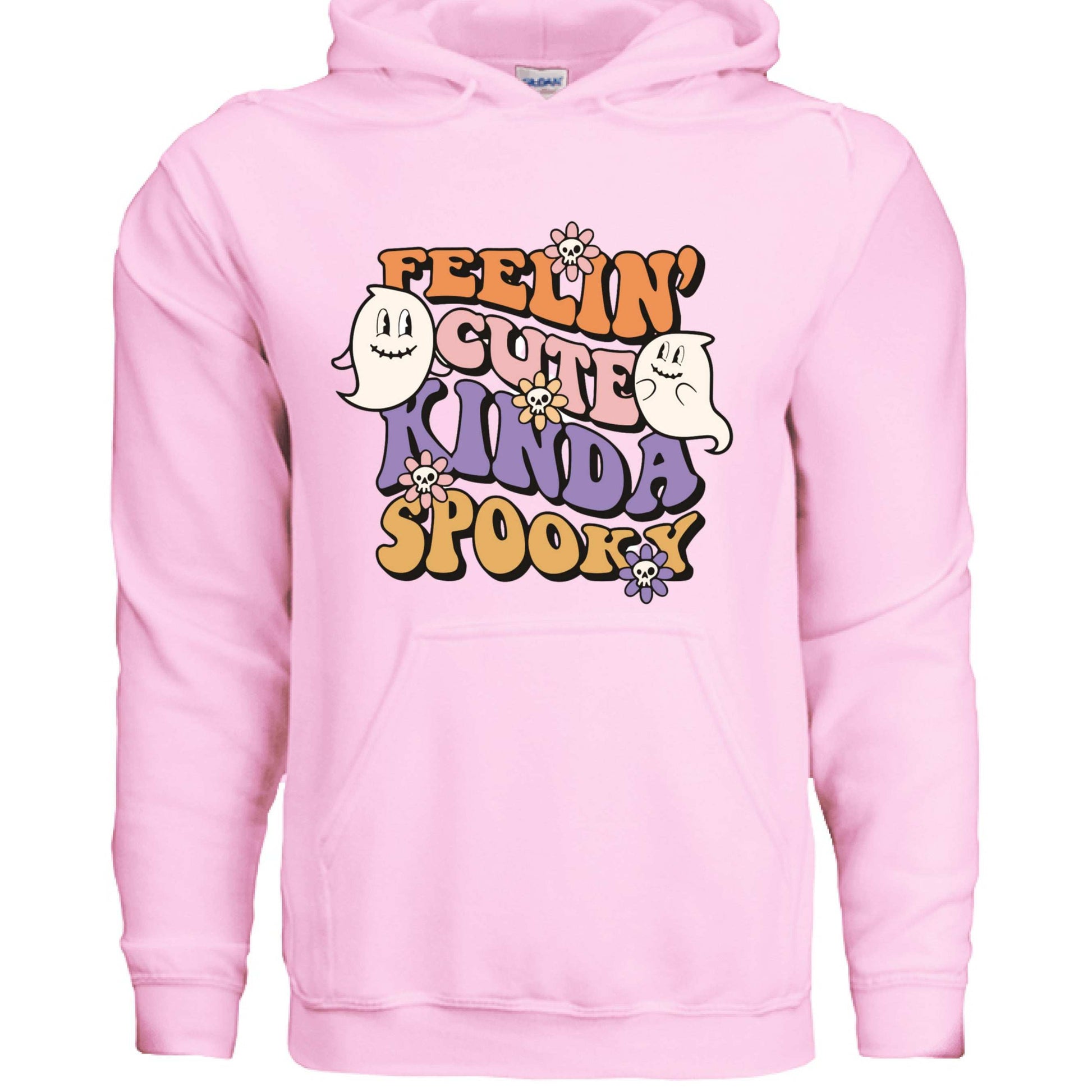 Feel Cute Kinda Spooky Hoodie Sweatshirt - Adorable Halloween - Purrfect Pet Haven