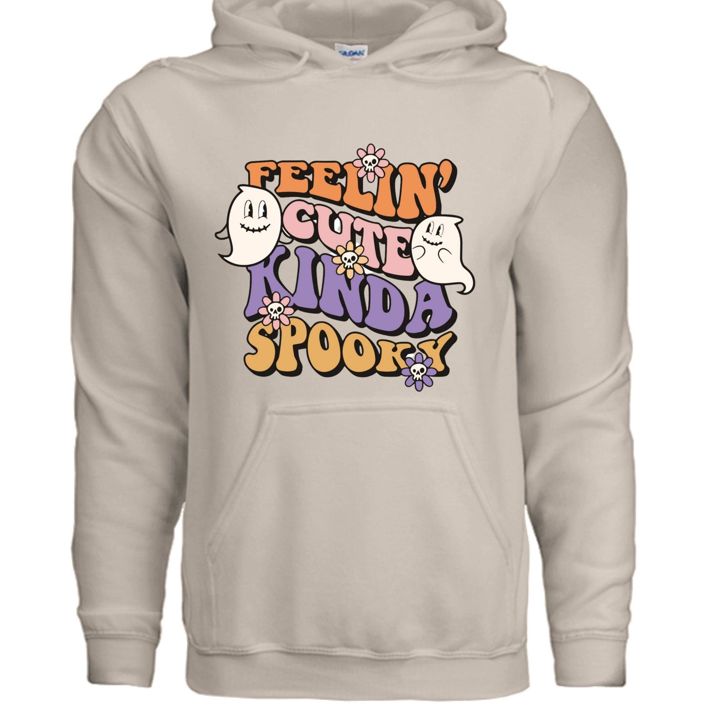 Feel Cute Kinda Spooky Hoodie Sweatshirt - Adorable Halloween - Purrfect Pet Haven
