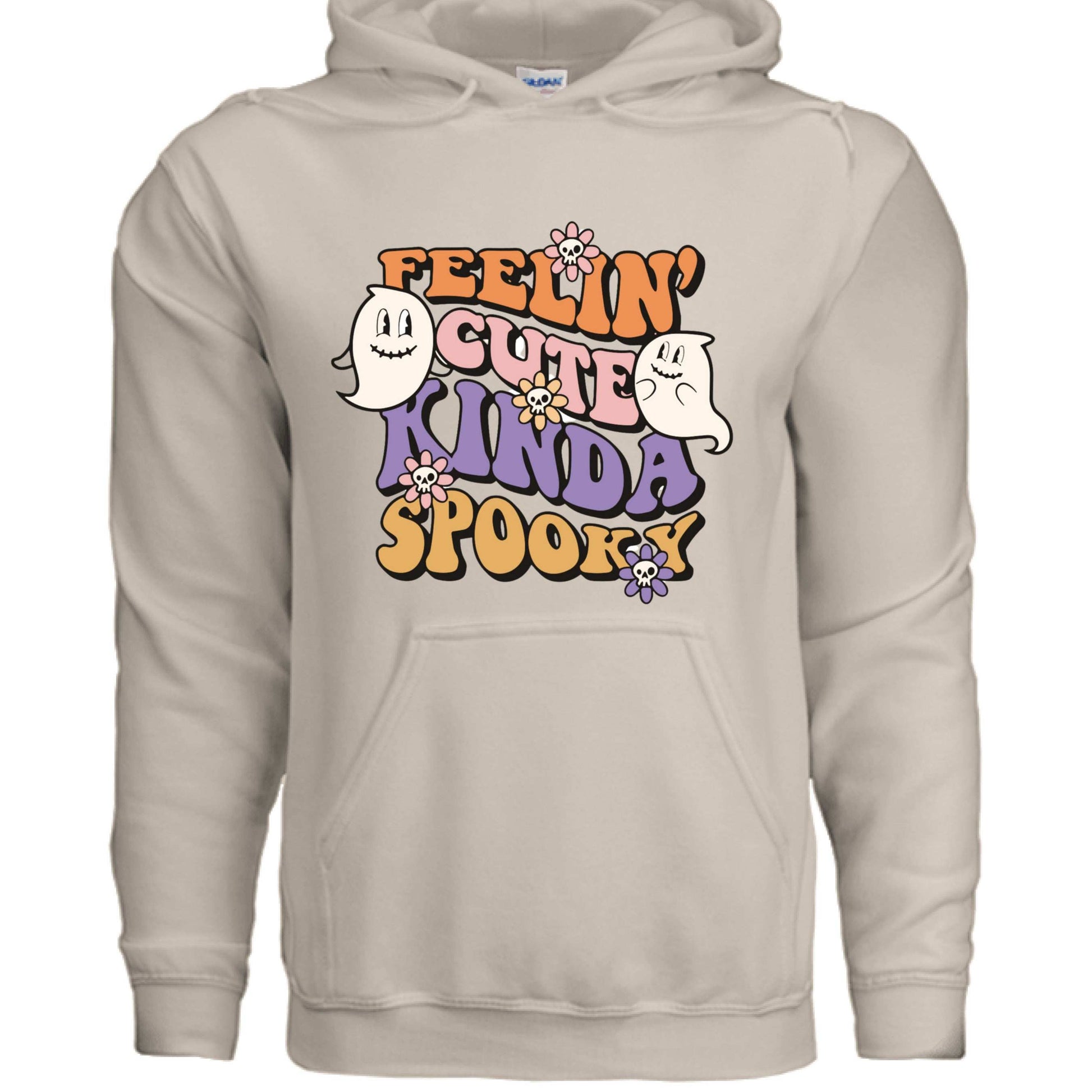 Feel Cute Kinda Spooky Hoodie Sweatshirt - Adorable Halloween - Purrfect Pet Haven