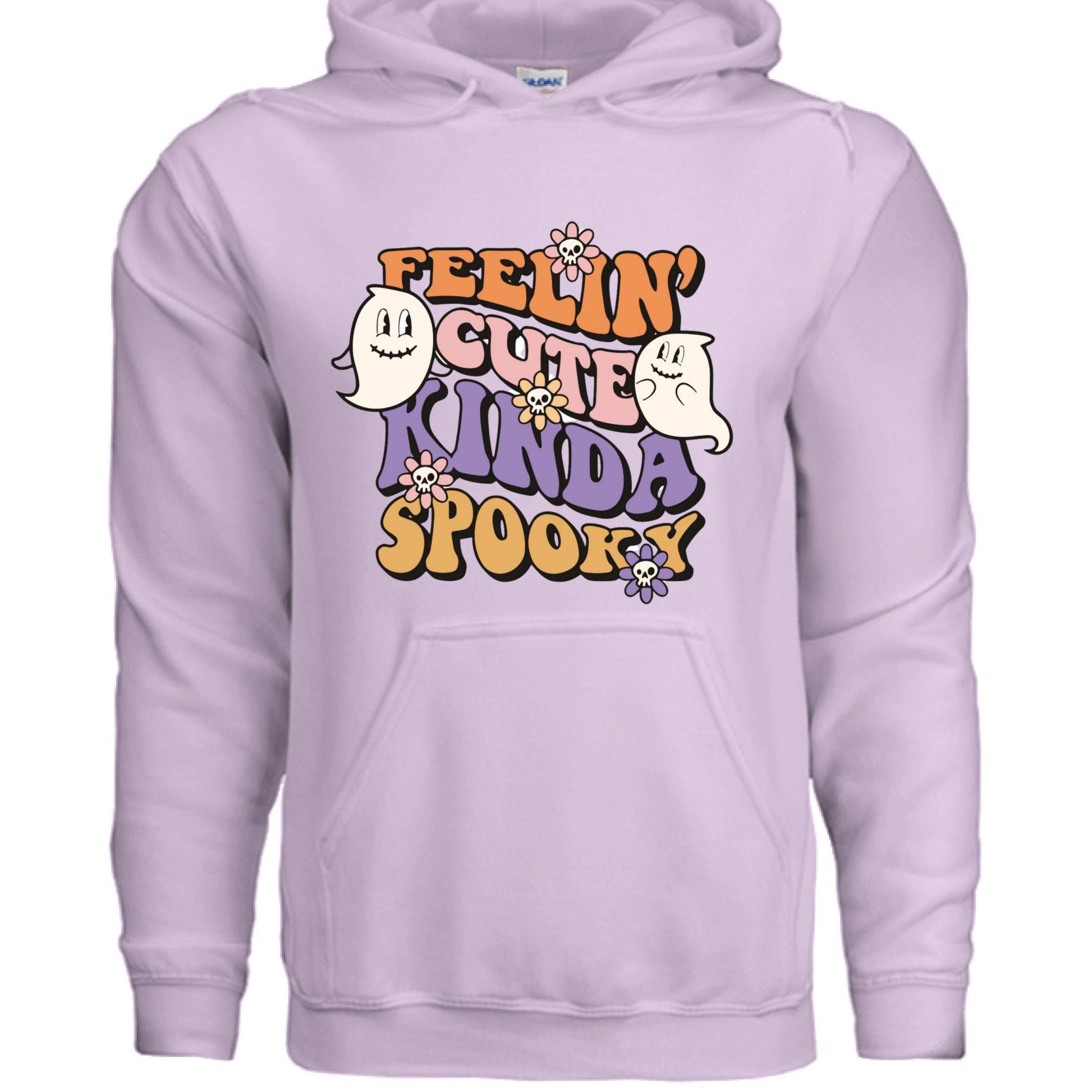 Feel Cute Kinda Spooky Hoodie Sweatshirt - Adorable Halloween - Purrfect Pet Haven