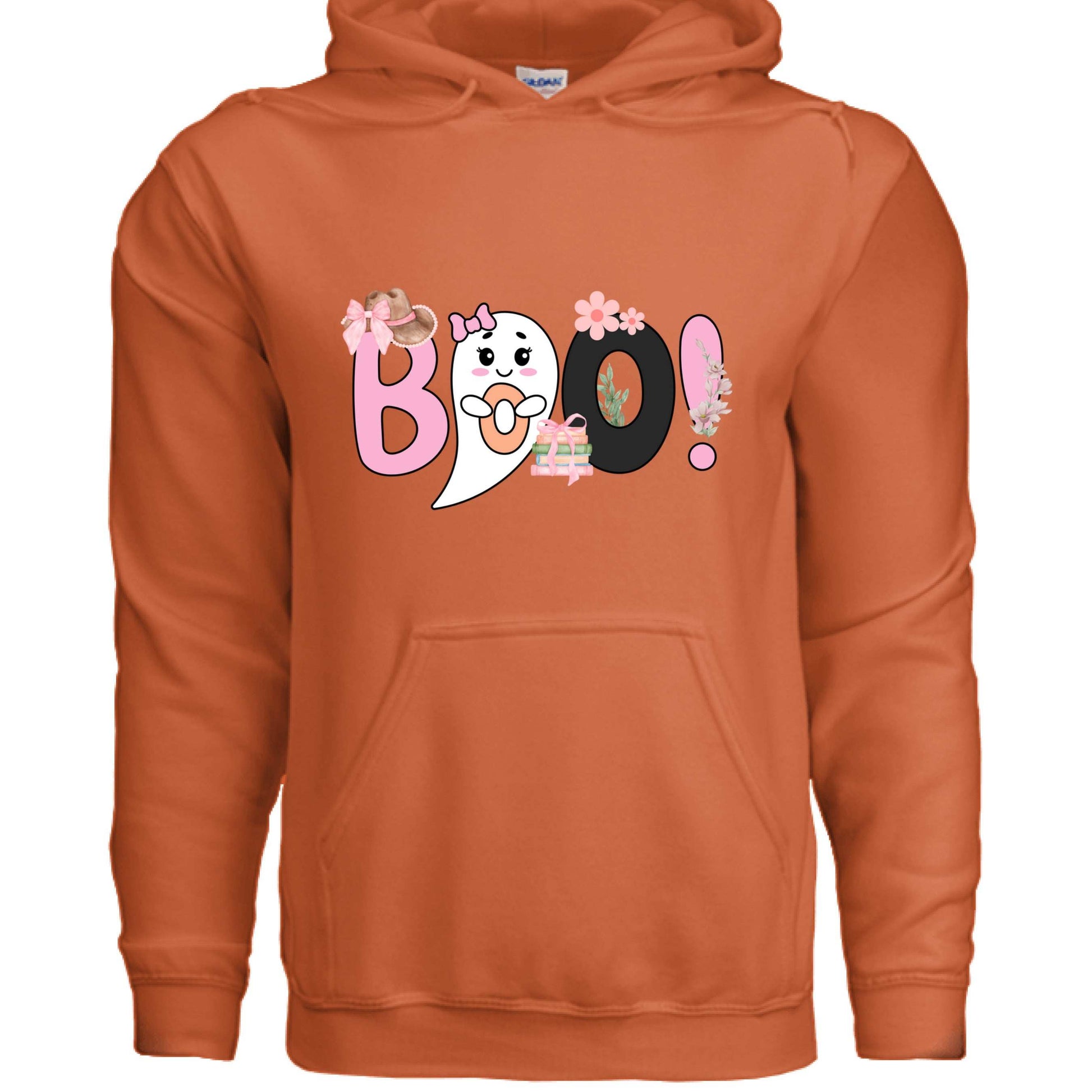 Cute Boo Ghost Hoodie Sweatshirt - Adorable Halloween Style - Purrfect Pet Haven