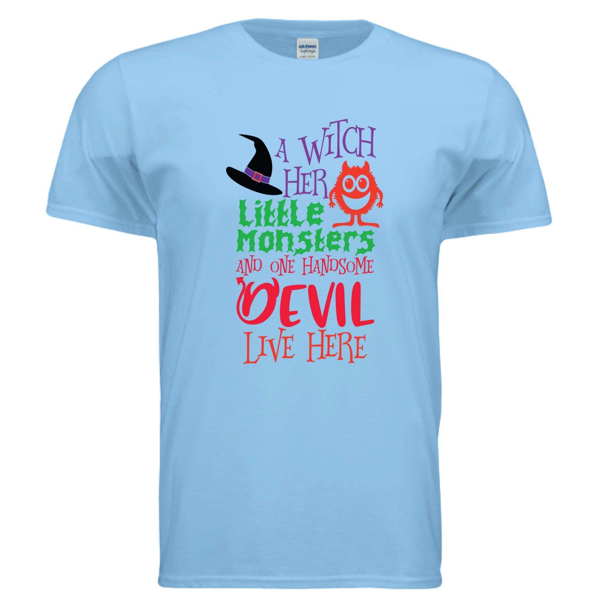 Witch and Family T-Shirt - Halloween Family Style - Purrfect Pet Haven