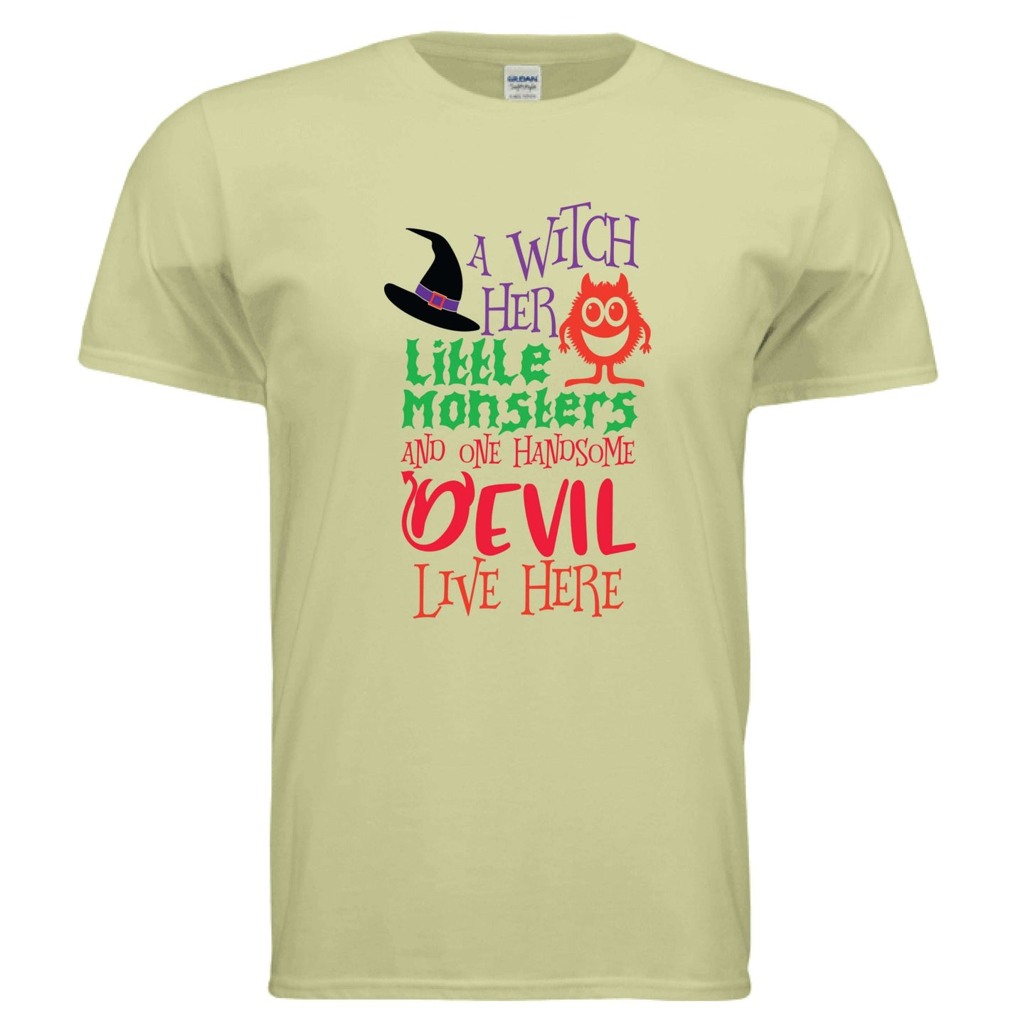 Witch and Family T-Shirt - Halloween Family Style - Purrfect Pet Haven