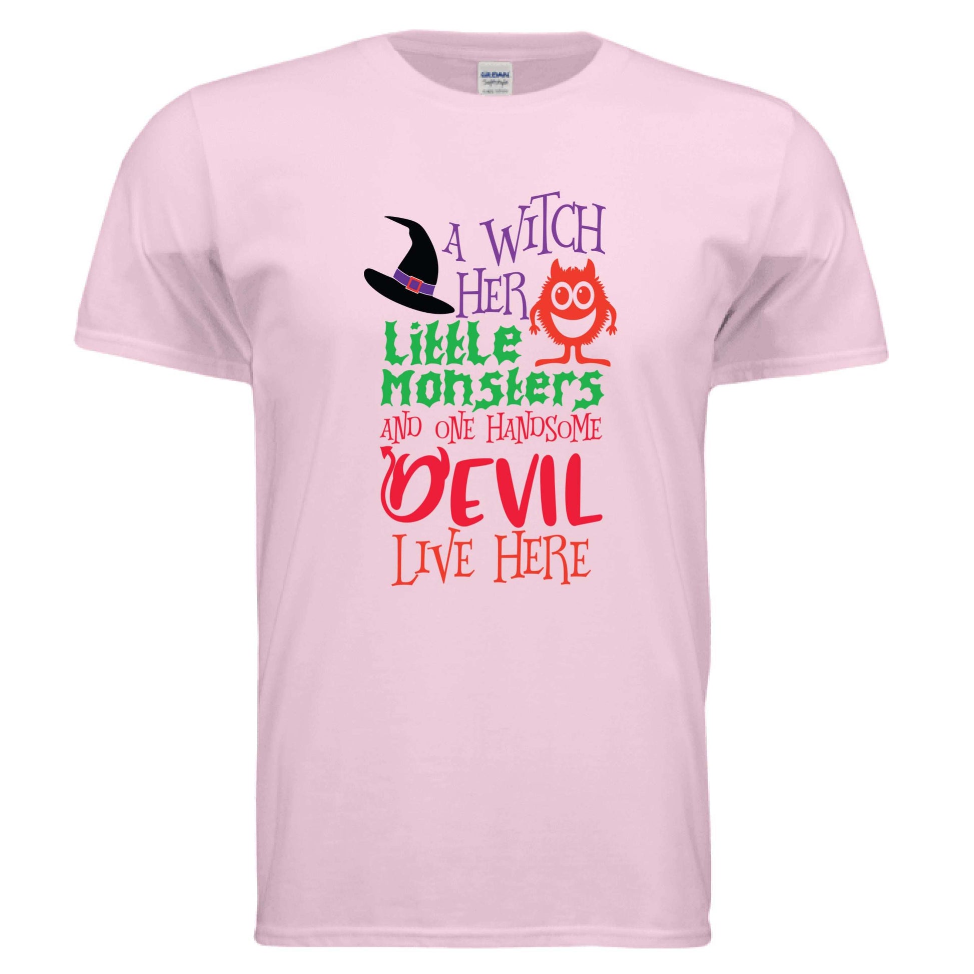 Witch and Family T-Shirt - Halloween Family Style - Purrfect Pet Haven