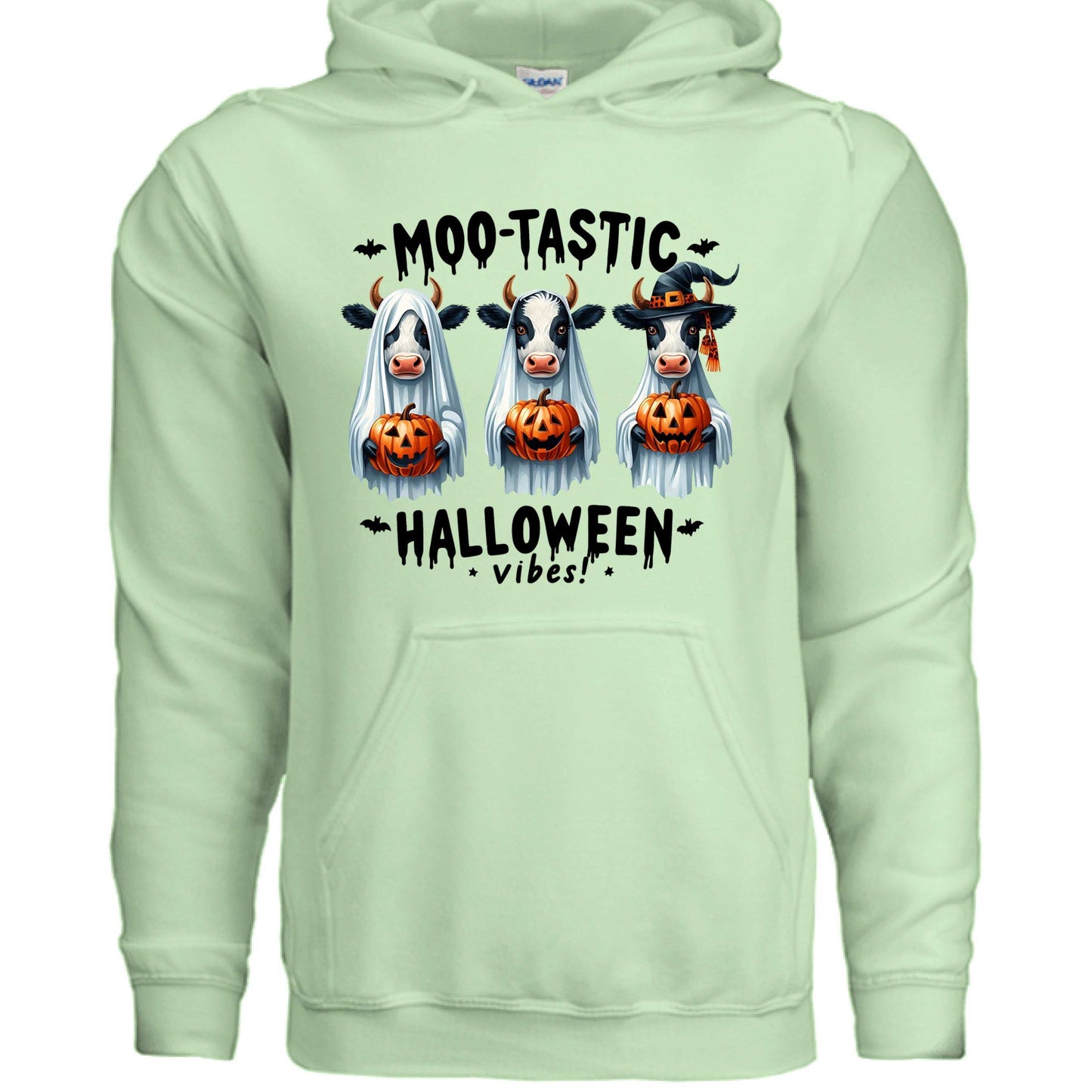 Moo-Tastic Hoodie Sweatshirt - Cow Print Style - Purrfect Pet Haven