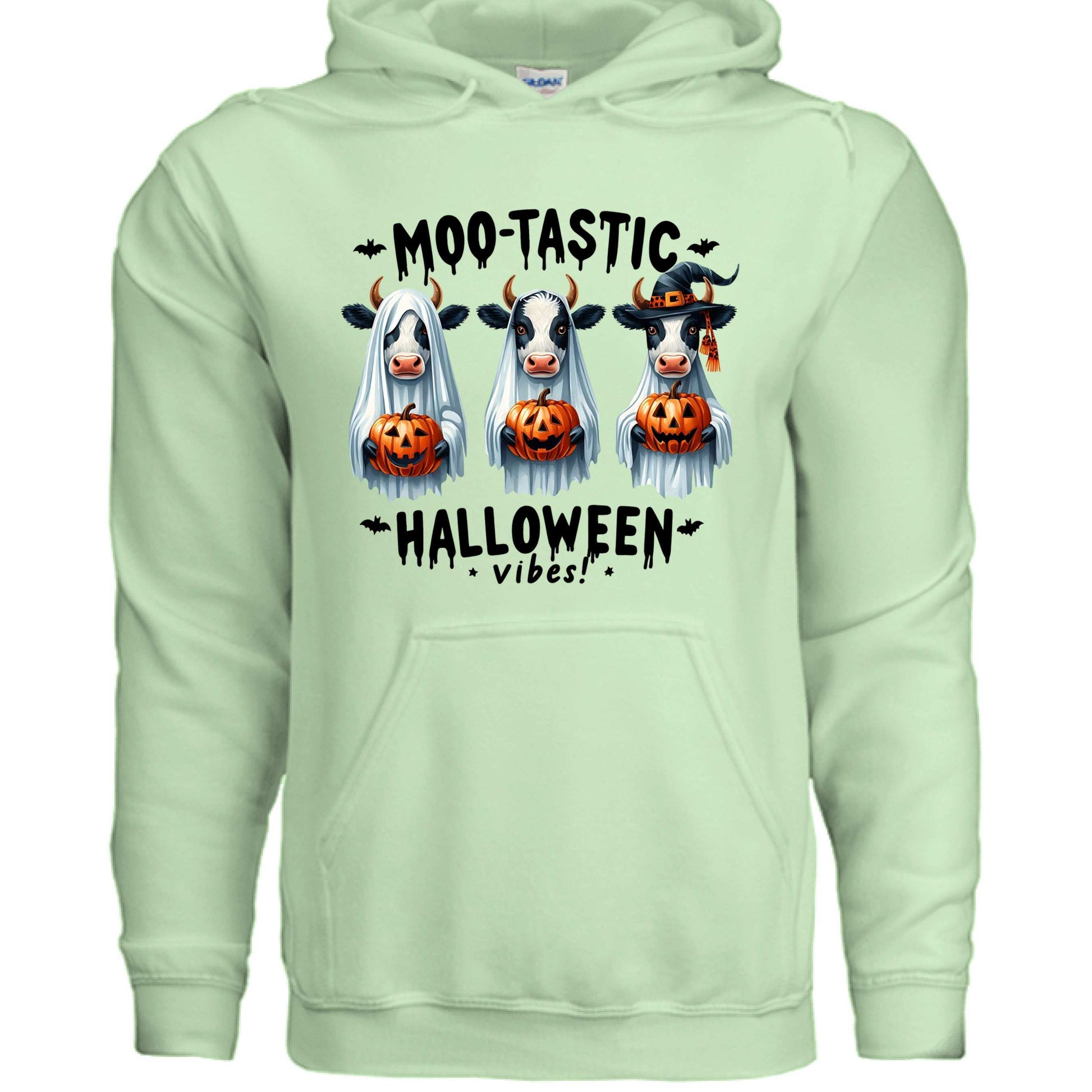 Moo-Tastic Hoodie Sweatshirt - Cow Print Style - Purrfect Pet Haven
