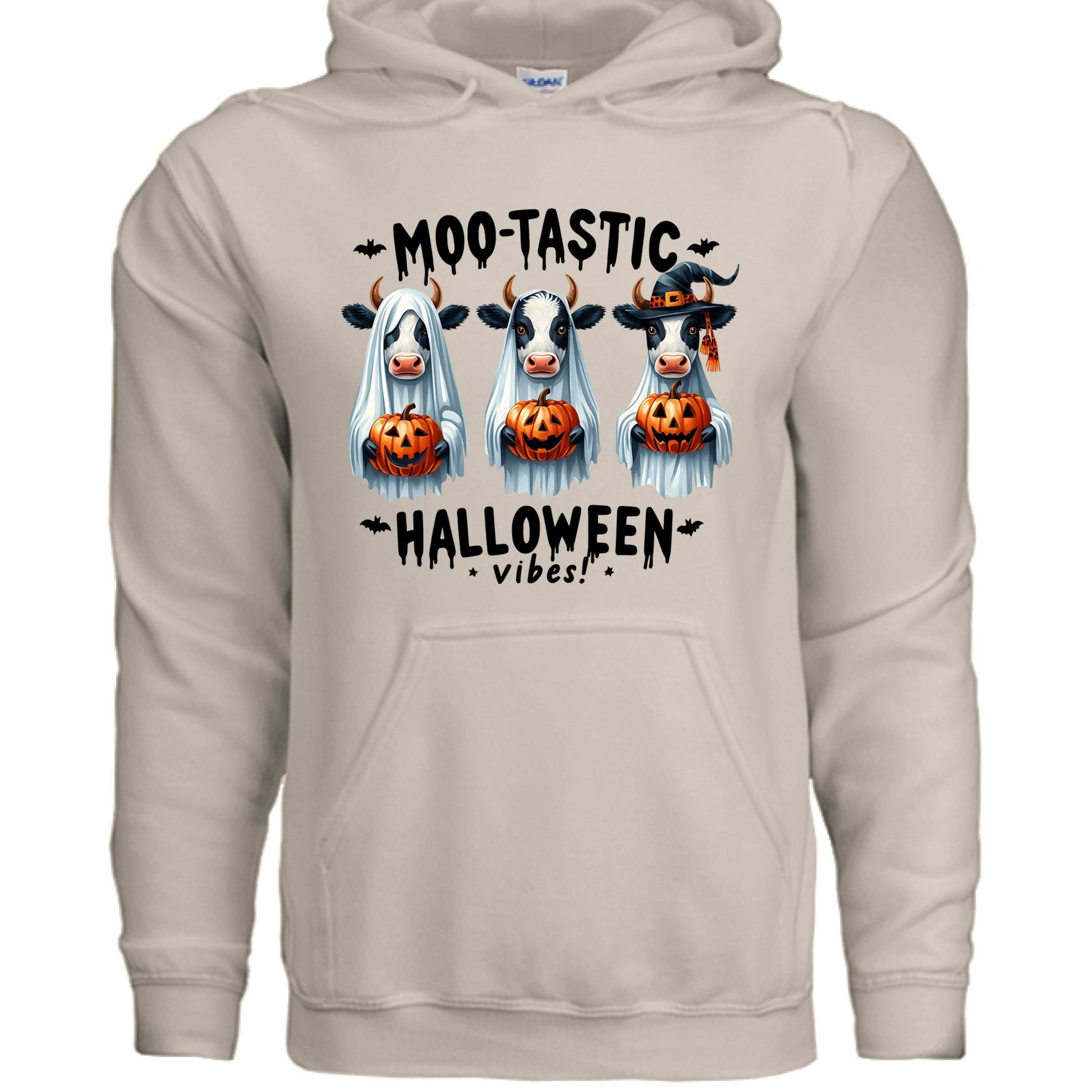 Moo-Tastic Hoodie Sweatshirt - Cow Print Style - Purrfect Pet Haven