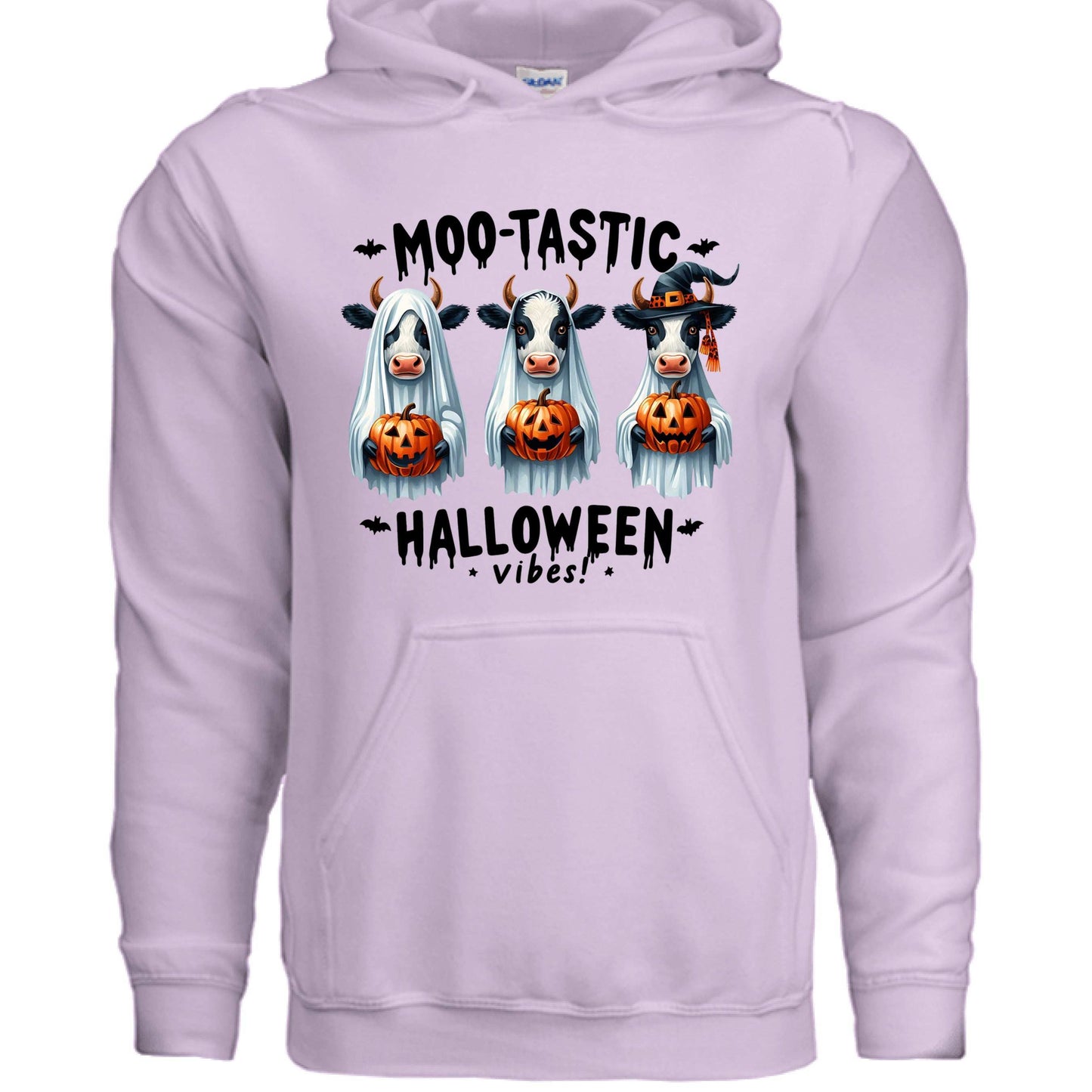 Moo-Tastic Hoodie Sweatshirt - Cow Print Style - Purrfect Pet Haven