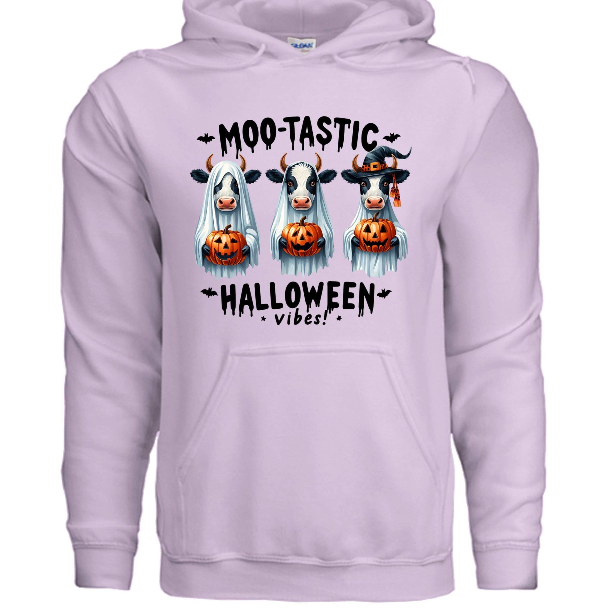 Moo-Tastic Hoodie Sweatshirt - Cow Print Style - Purrfect Pet Haven