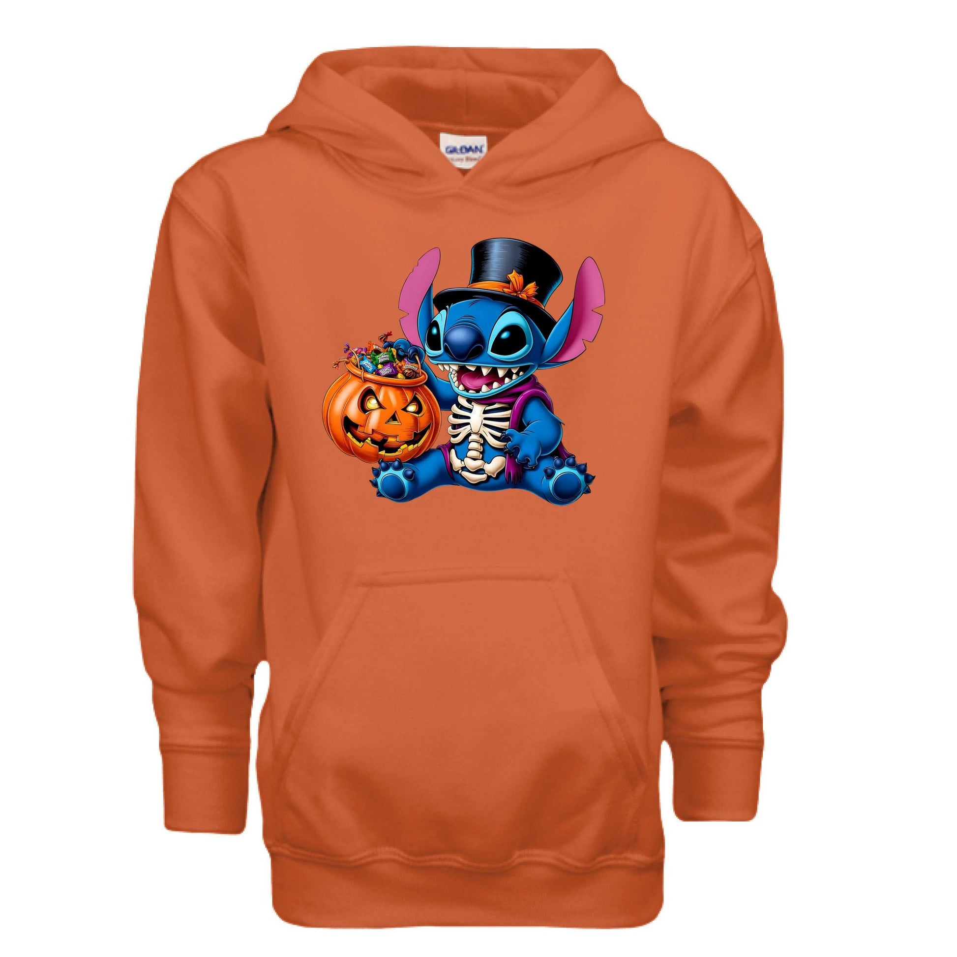 Skele-Stitch Youth Hoodie - Edgy Skeleton Style - Purrfect Pet Haven