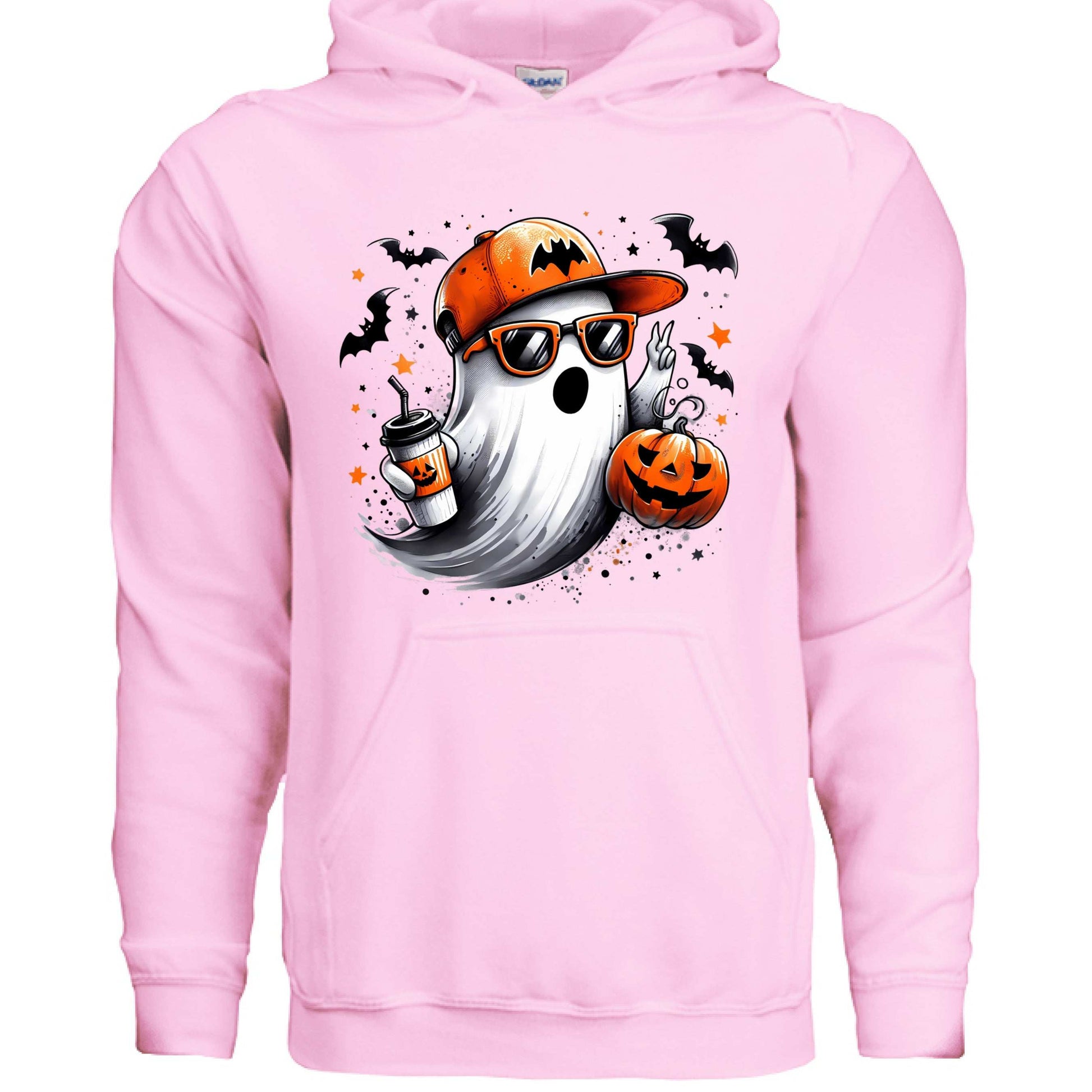 Ghost Throwing Deuces Hoodie - Playful Spirit Sweatshirt - Purrfect Pet Haven