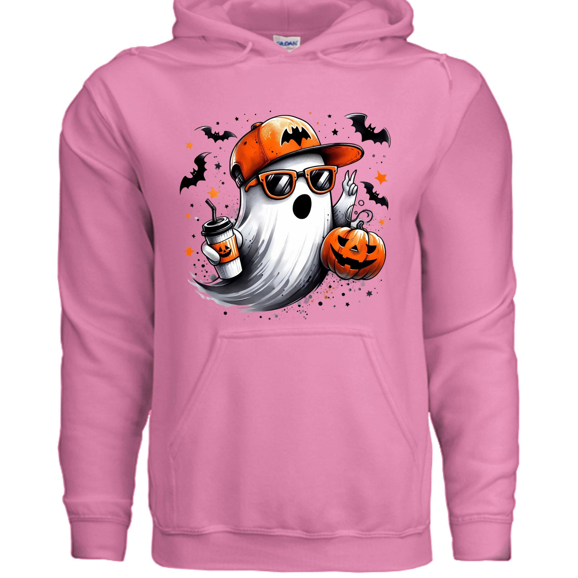 Ghost Throwing Deuces Hoodie - Playful Spirit Sweatshirt - Purrfect Pet Haven