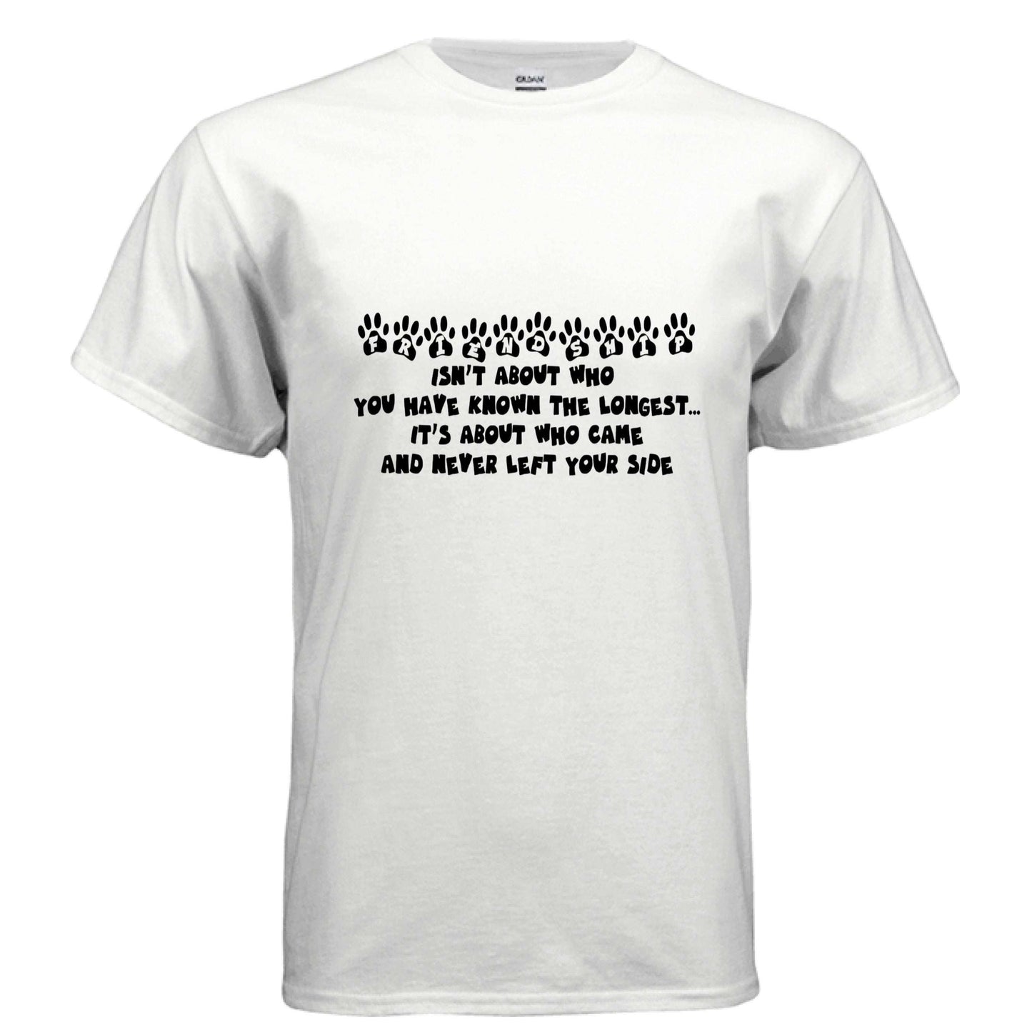 Pet Friendship T-Shirt - Celebrate Bonds with Dogs & Cats - Purrfect Pet Haven