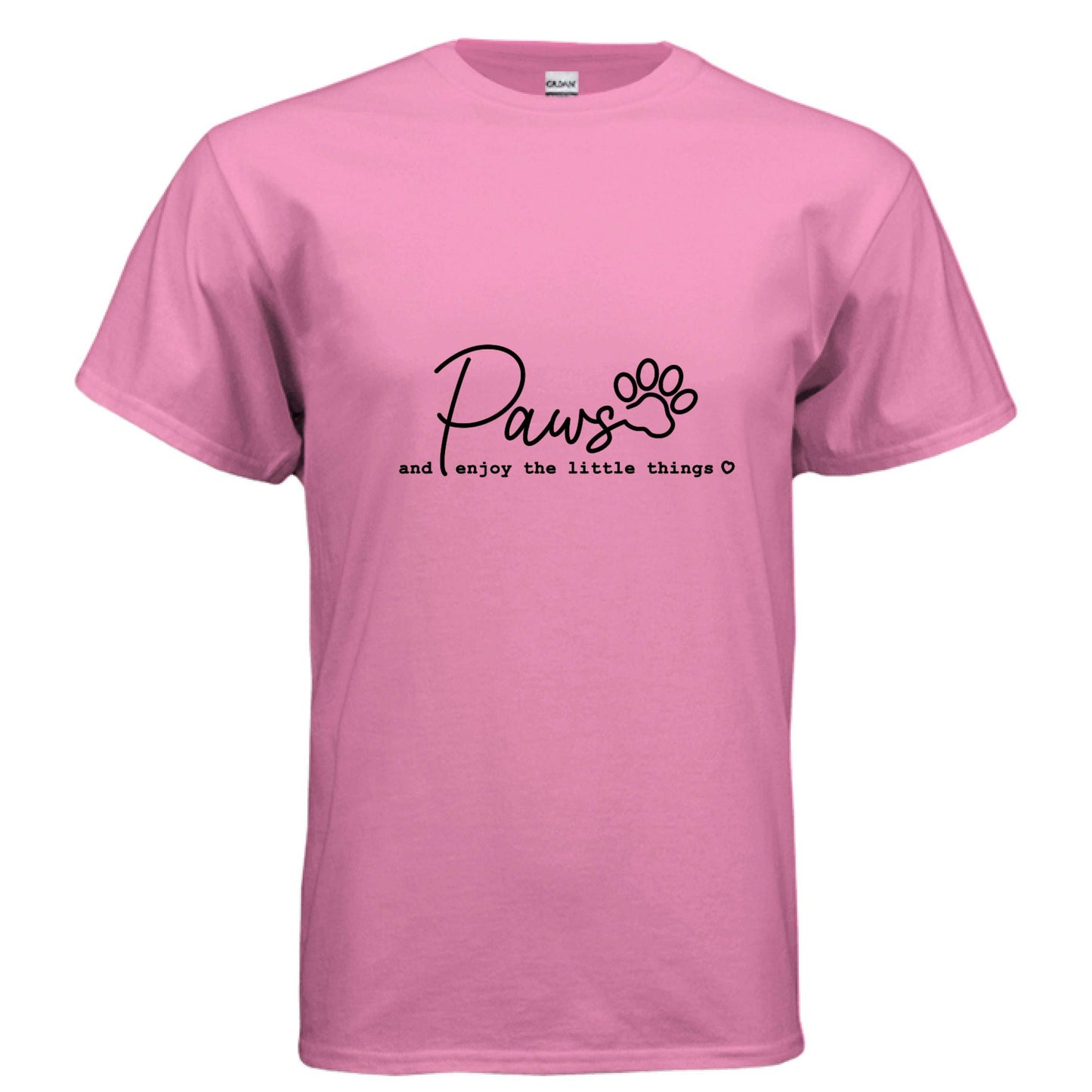 Enjoy Paws T-Shirt - Pet Lover Apparel for Dog & Cat Parents - Purrfect Pet Haven
