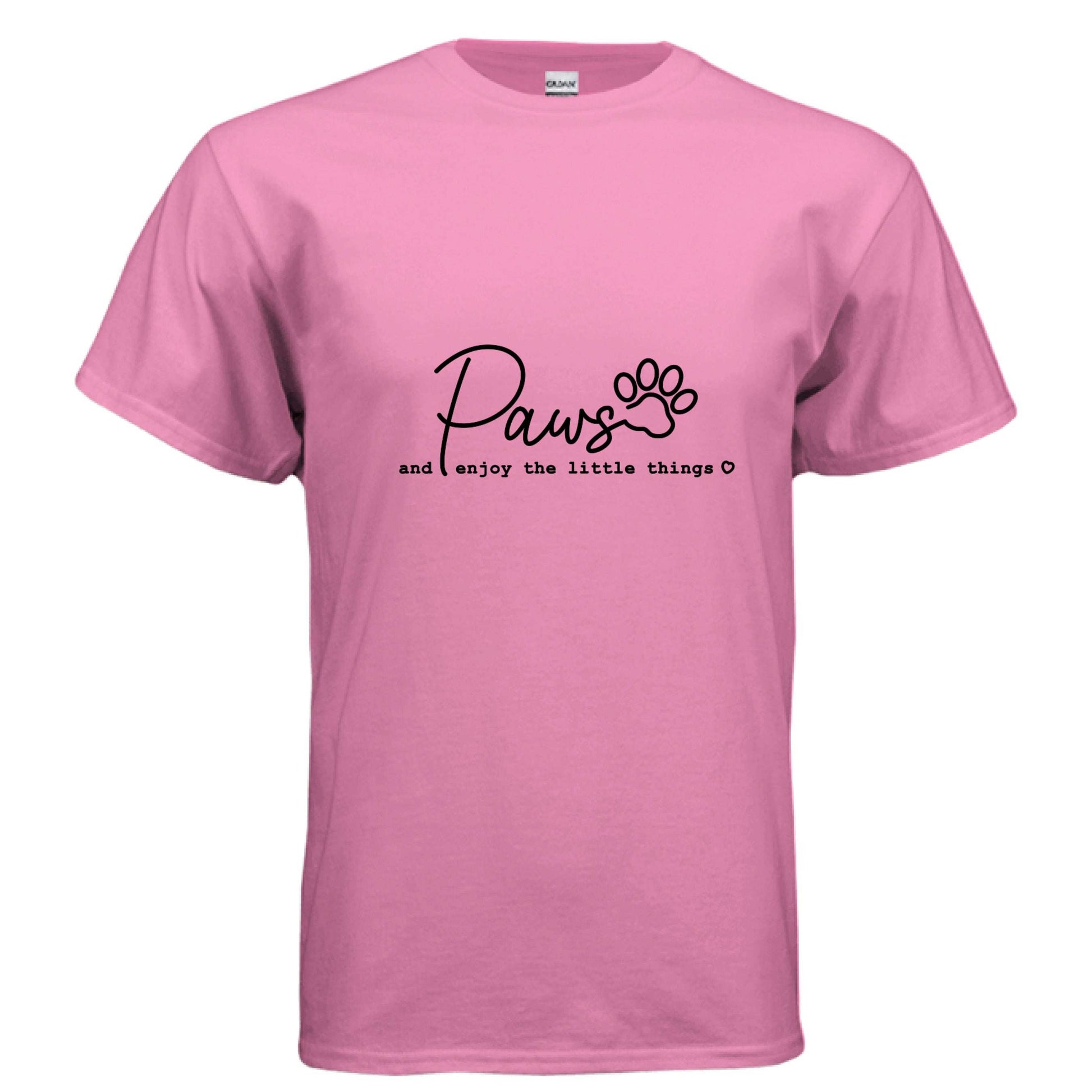 Enjoy Paws T-Shirt - Pet Lover Apparel for Dog & Cat Parents - Purrfect Pet Haven