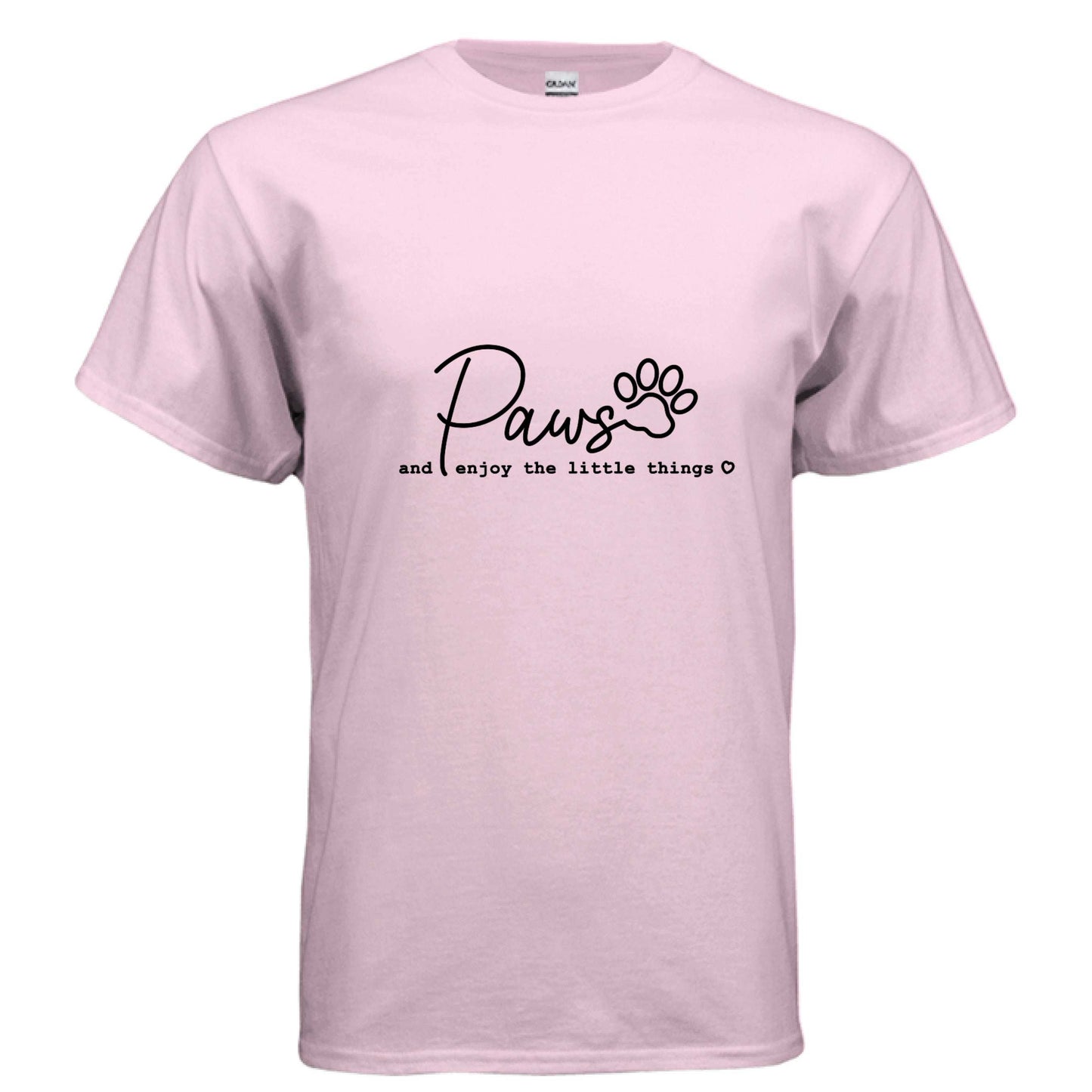 Enjoy Paws T-Shirt - Pet Lover Apparel for Dog & Cat Parents - Purrfect Pet Haven