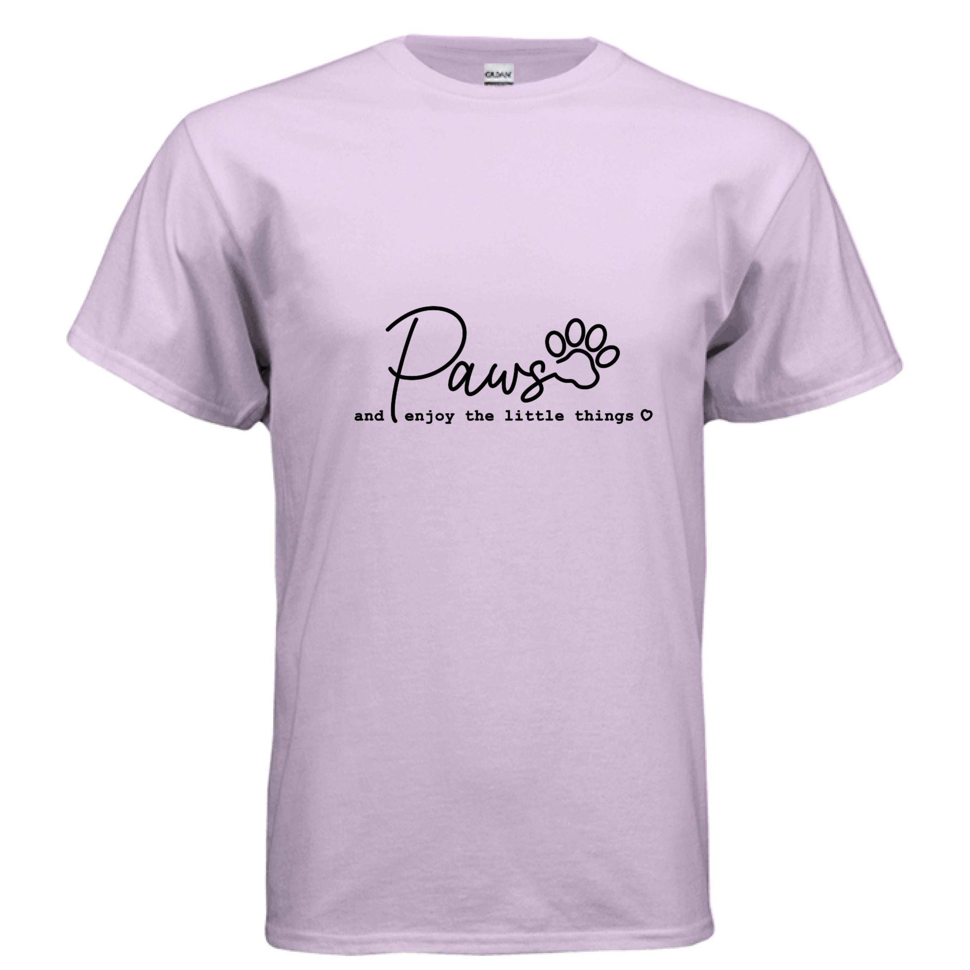 Enjoy Paws T-Shirt - Pet Lover Apparel for Dog & Cat Parents - Purrfect Pet Haven