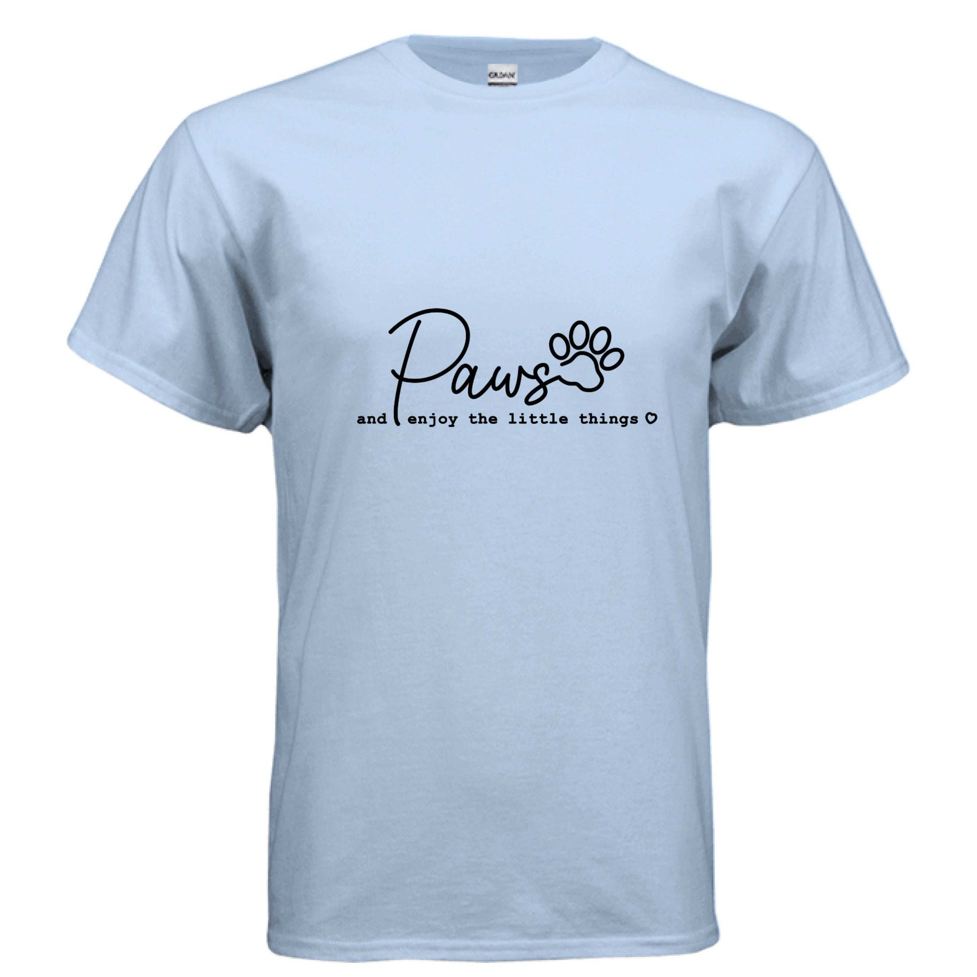 Enjoy Paws T-Shirt - Pet Lover Apparel for Dog & Cat Parents - Purrfect Pet Haven