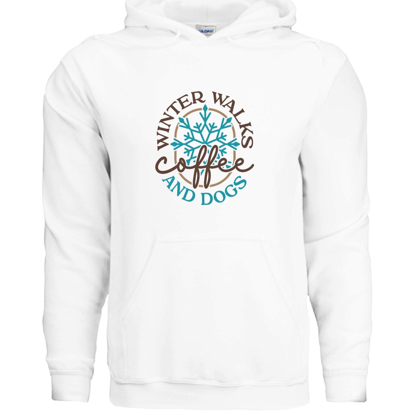 Winter Walk Coffee Hoodie Sweatshirt - Cozy Coffee Lover - Purrfect Pet Haven