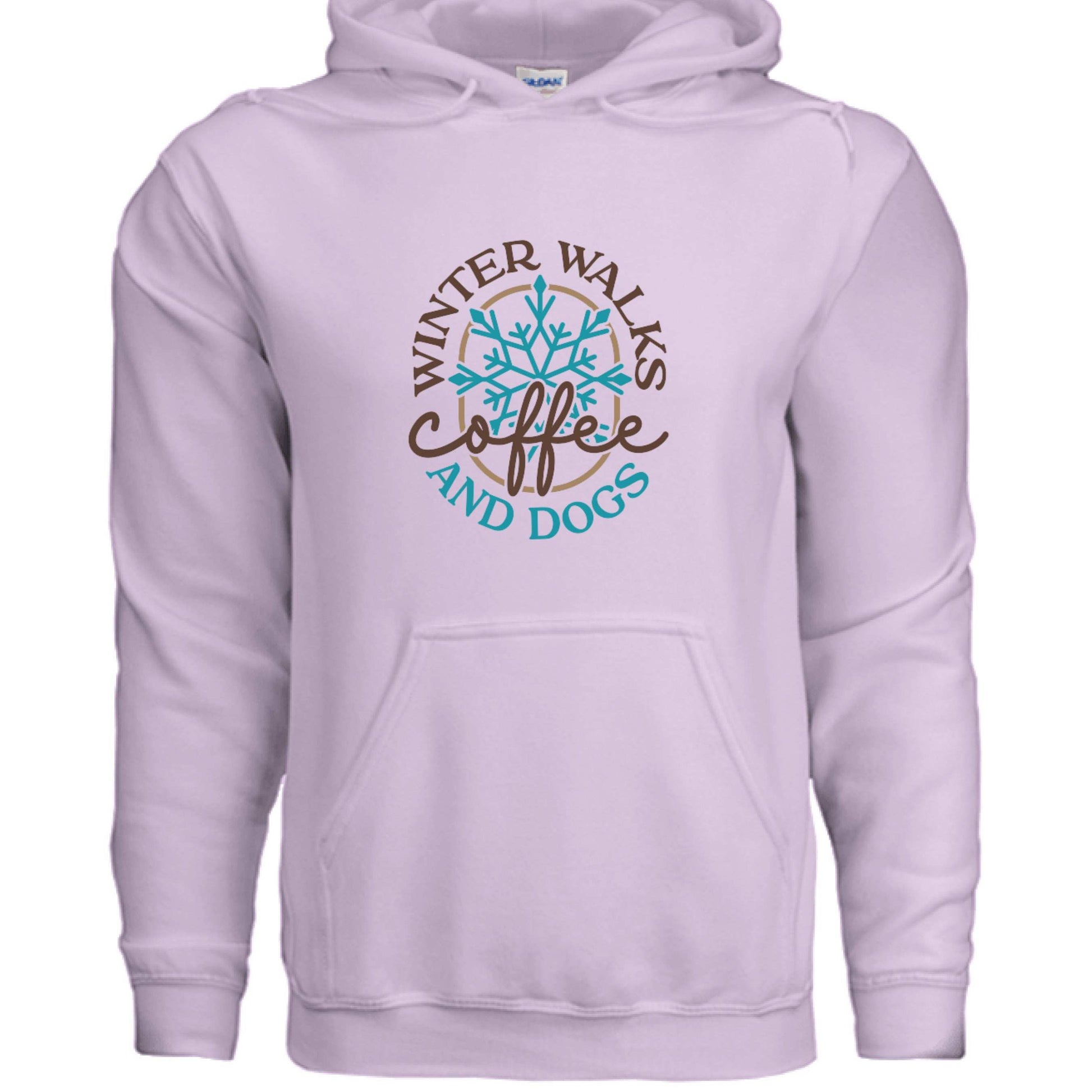 Winter Walk Coffee Hoodie Sweatshirt - Cozy Coffee Lover - Purrfect Pet Haven